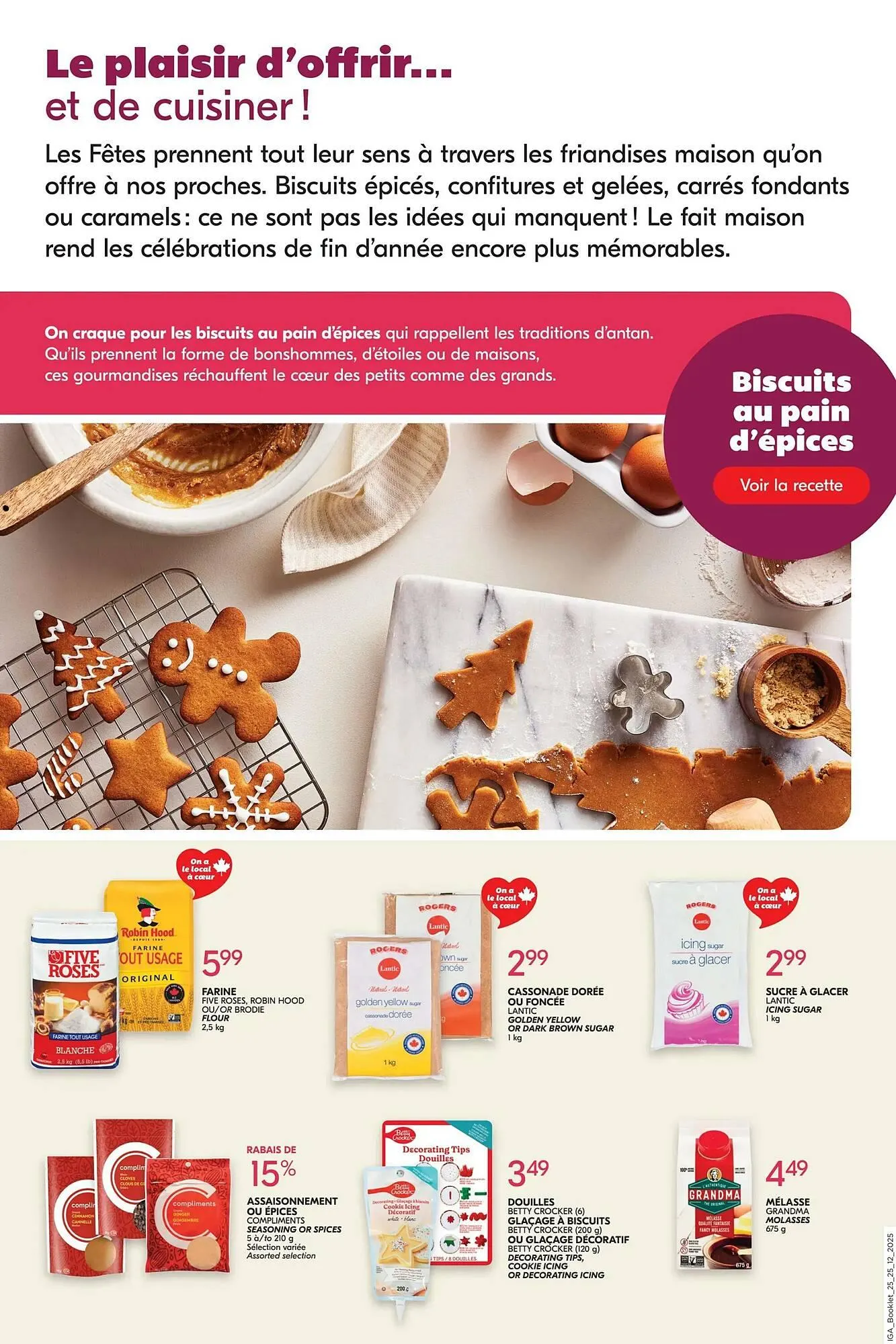 IGA flyer from December 25 to December 31 2025 - flyer page 38