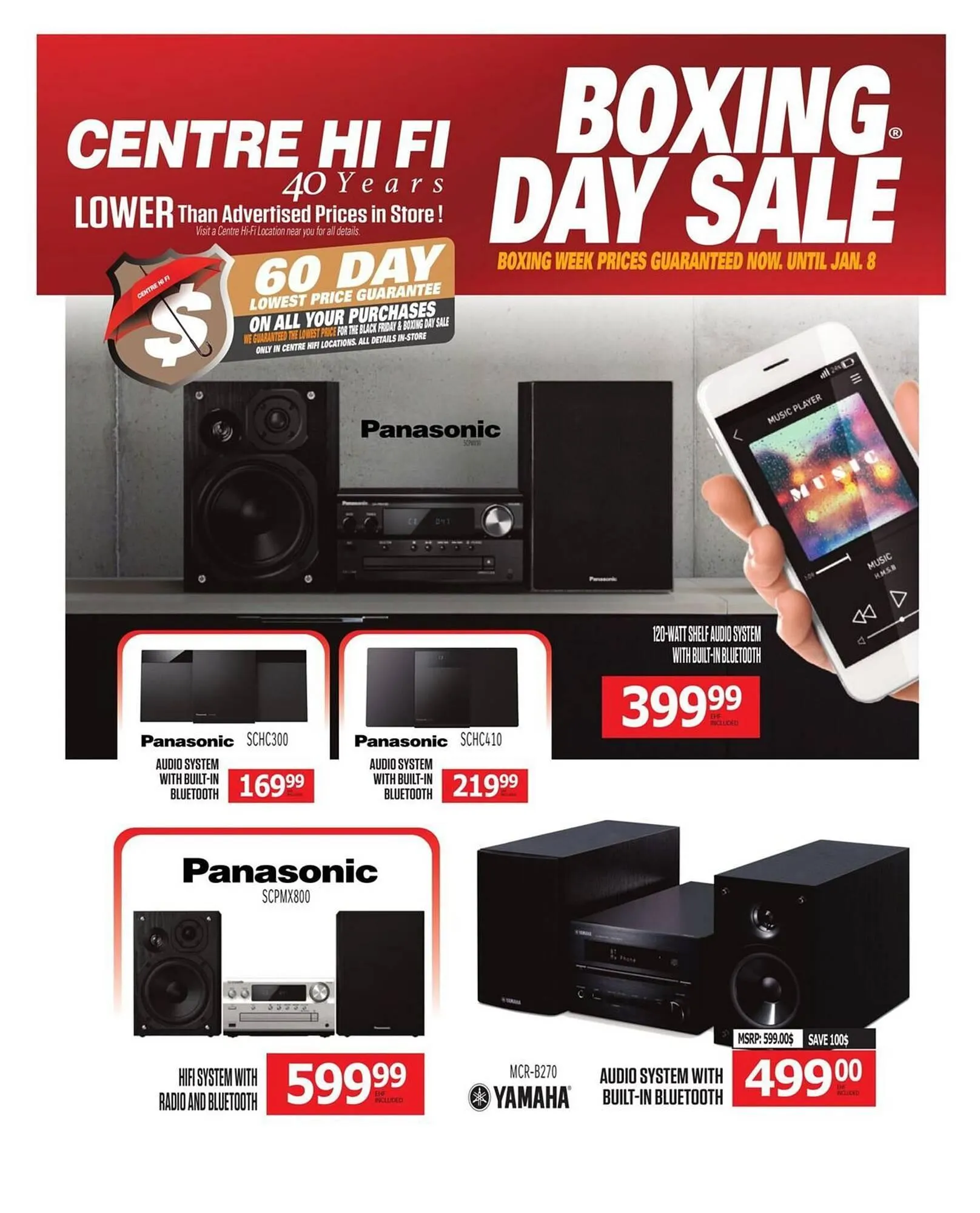 Centre Hi-Fi flyer from January 2 to January 8 2026 - flyer page 53