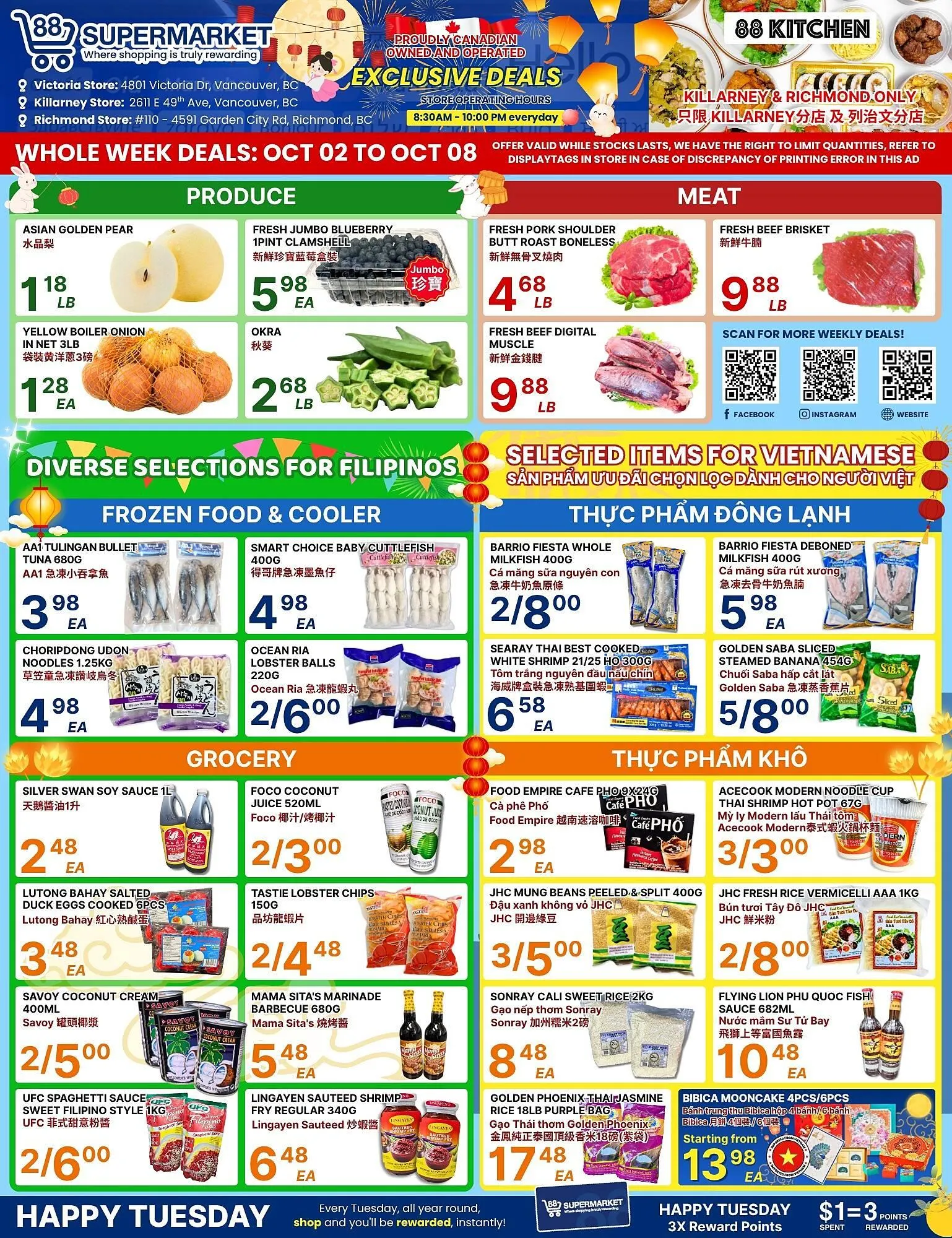 88 Supermarket flyer from October 2 to October 8 2025 - flyer page 1