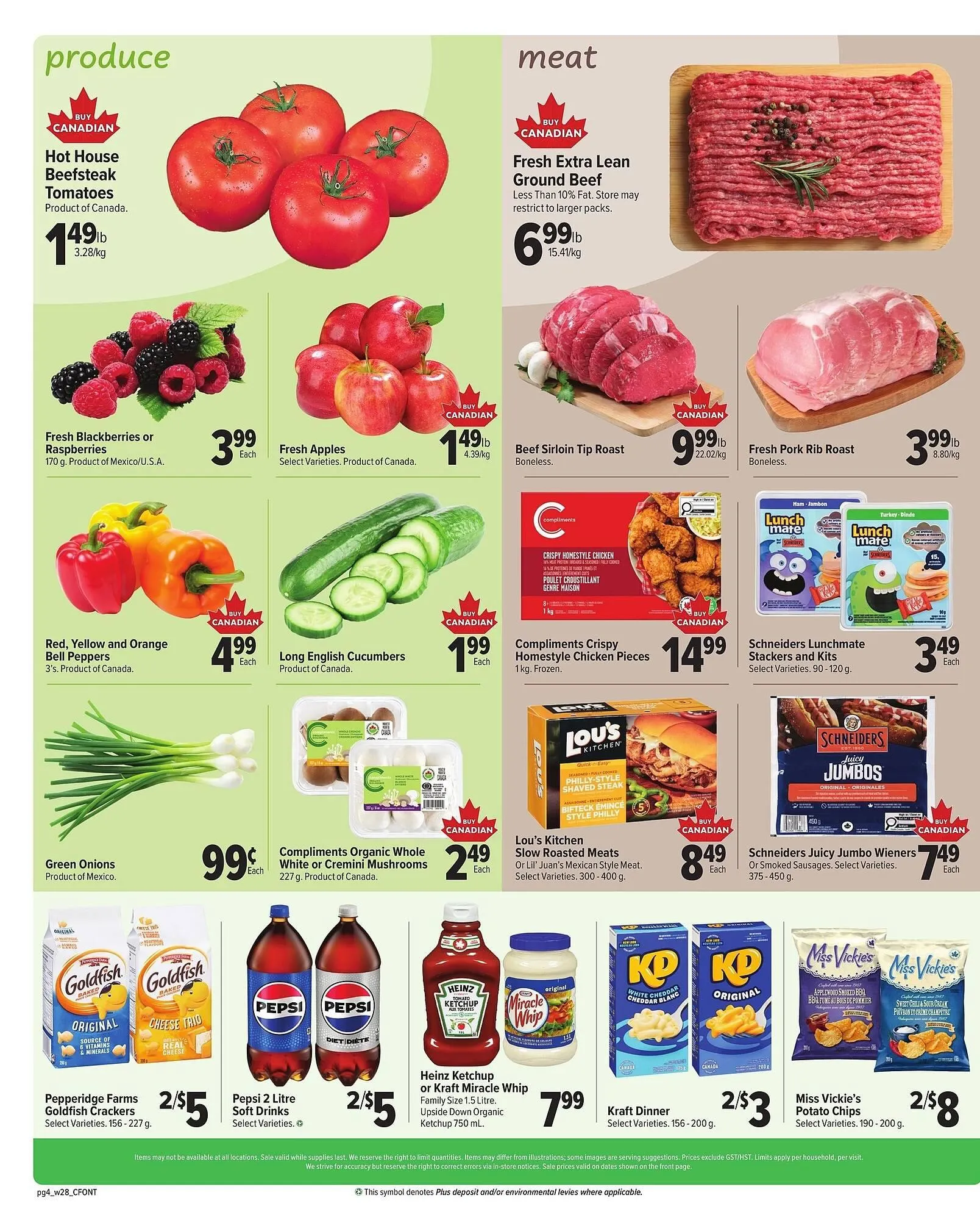 Clover Farm flyer from November 6 to November 19 2025 - flyer page 4