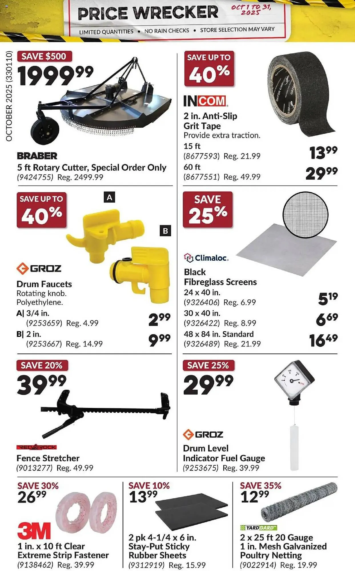 Princess Auto flyer from October 1 to November 1 2025 - flyer page 27