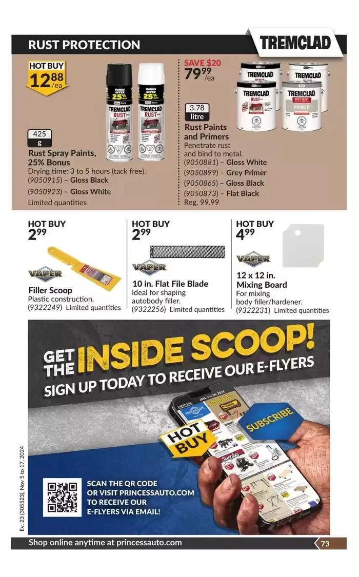 National Sale from November 5 to November 17 2024 - flyer page 77