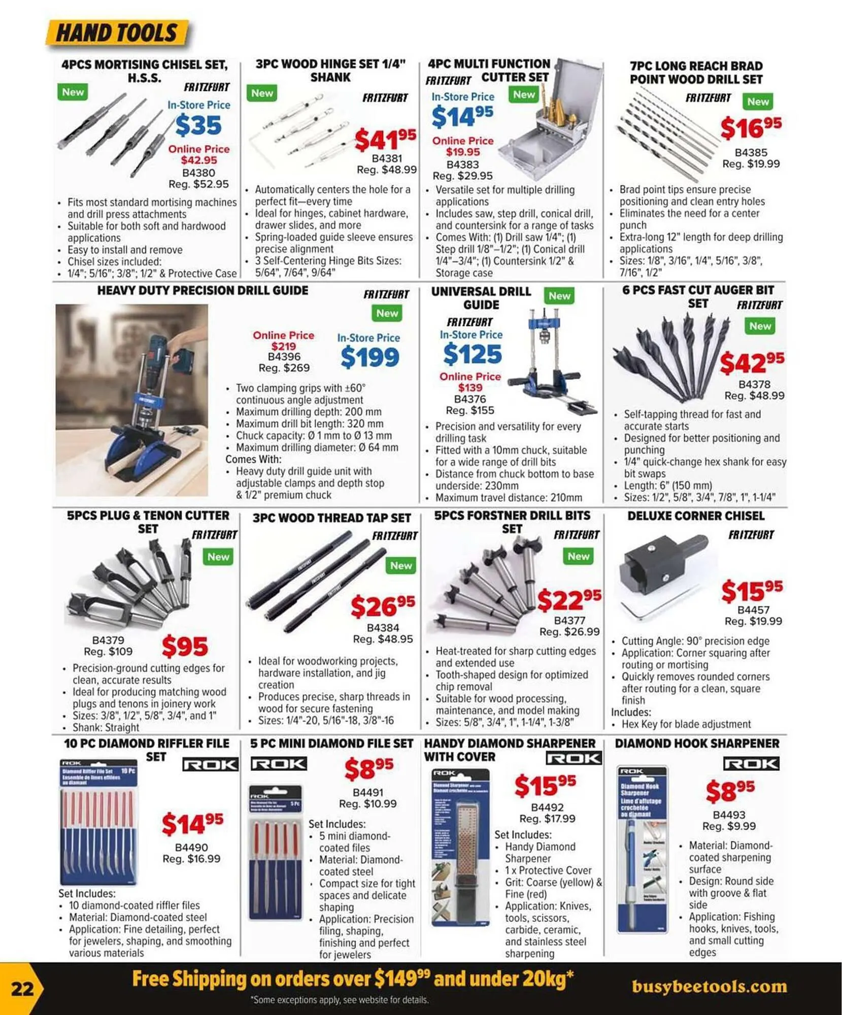Busy Bee Tools flyer from January 19 to March 28 2026 - flyer page 22