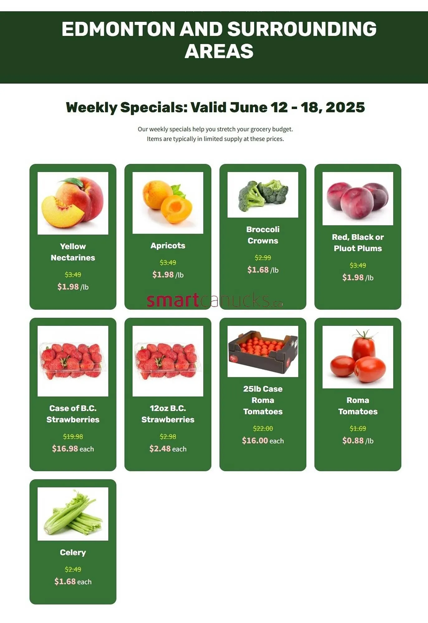 H&W Produce flyer from June 12 to June 18 2025 - flyer page 2
