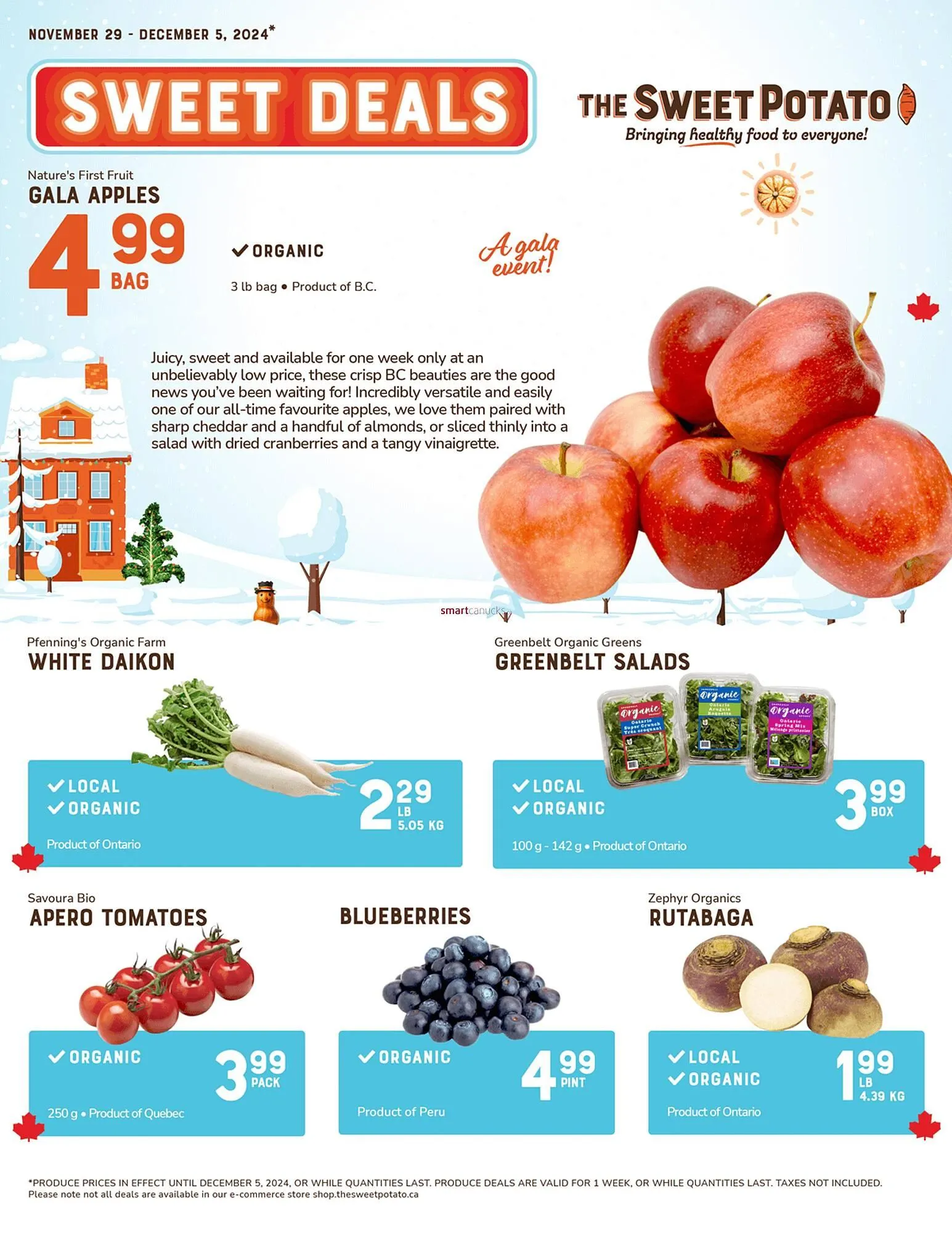 The Sweet Potato flyer from November 29 to December 2 2024 - flyer page 1