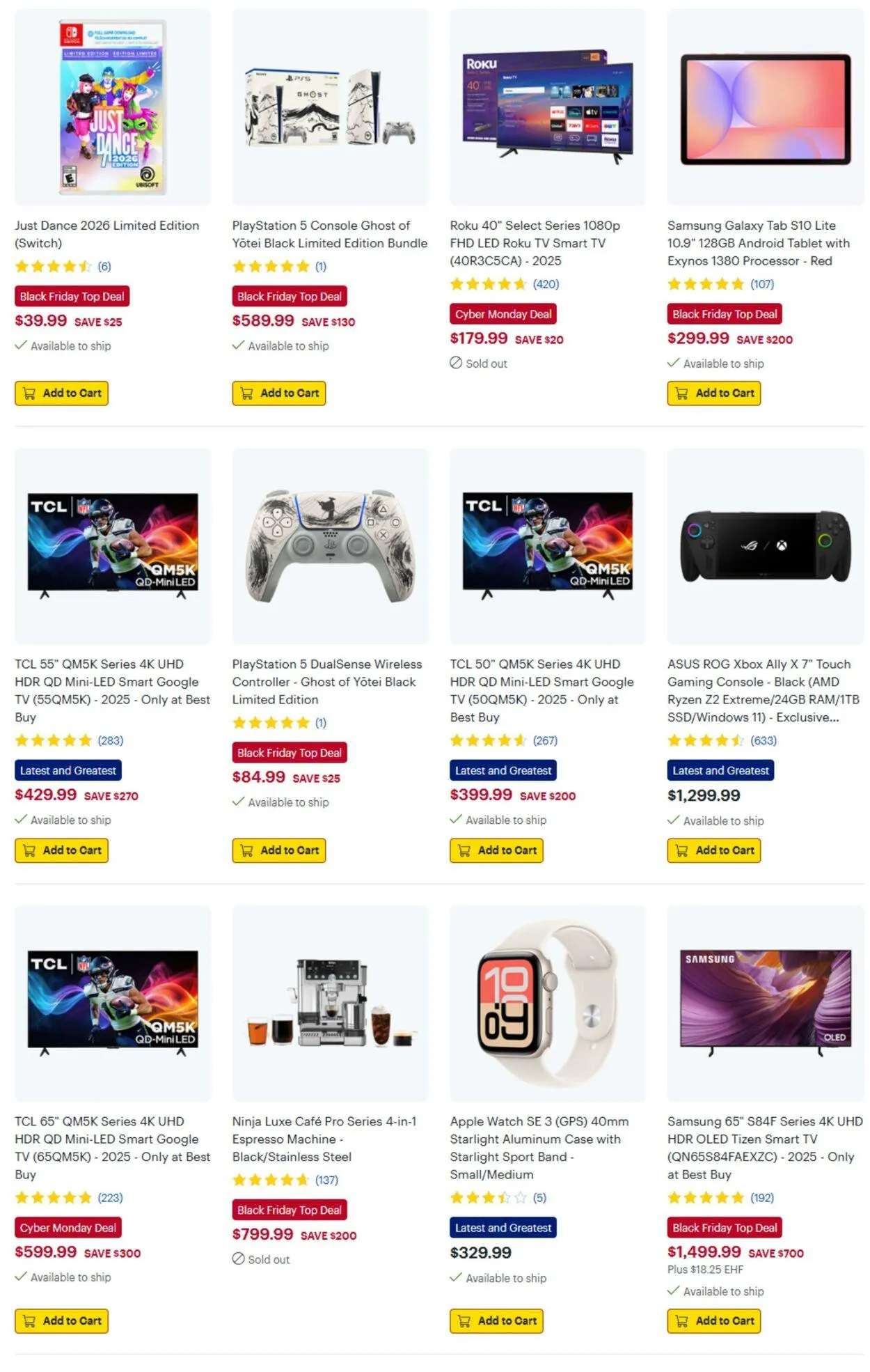 Best Buy Current flyer from December 1 to January 11 2026 - flyer page 3