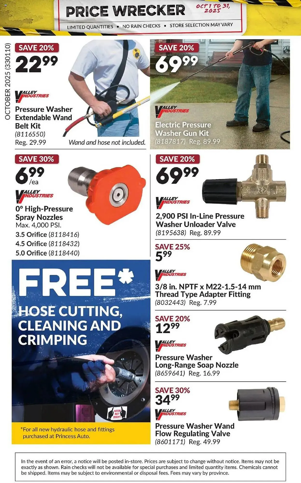 Princess Auto flyer from October 1 to November 1 2025 - flyer page 30