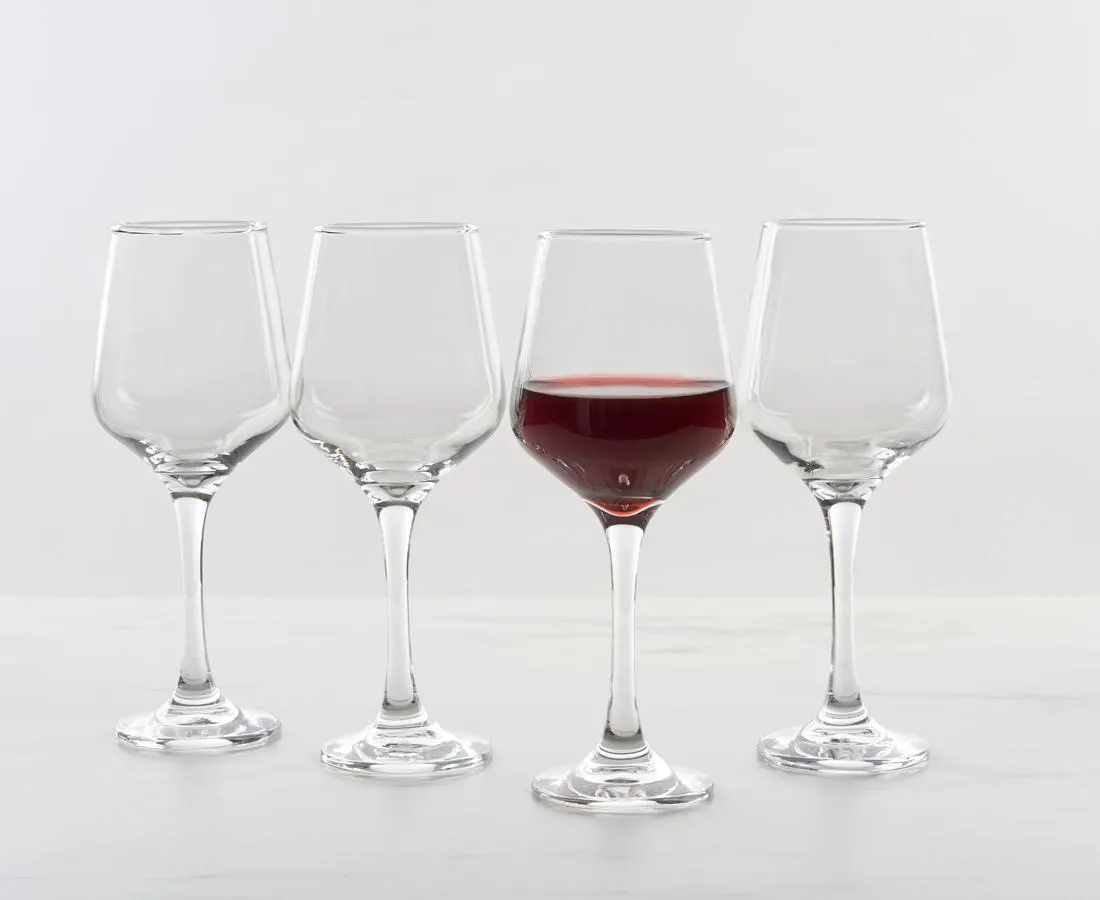 Massimo Red Wine Glasses, 410 ml, Set of 4