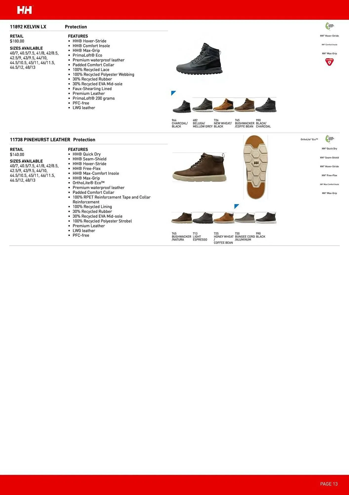 Helly Hansen flyer from September 11 to February 28 2026 - flyer page 13