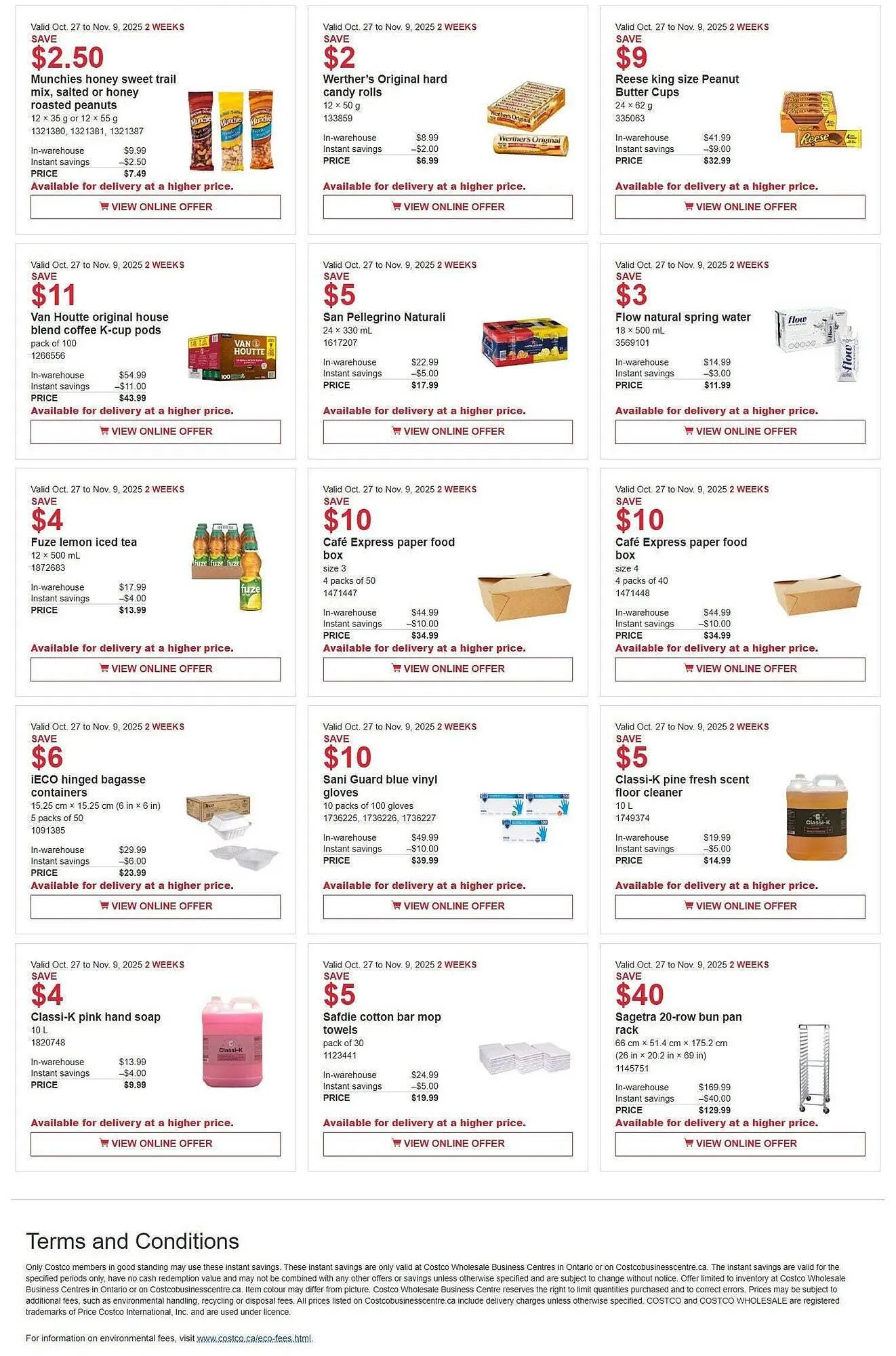 Costco flyer from October 27 to November 10 2025 - flyer page 2