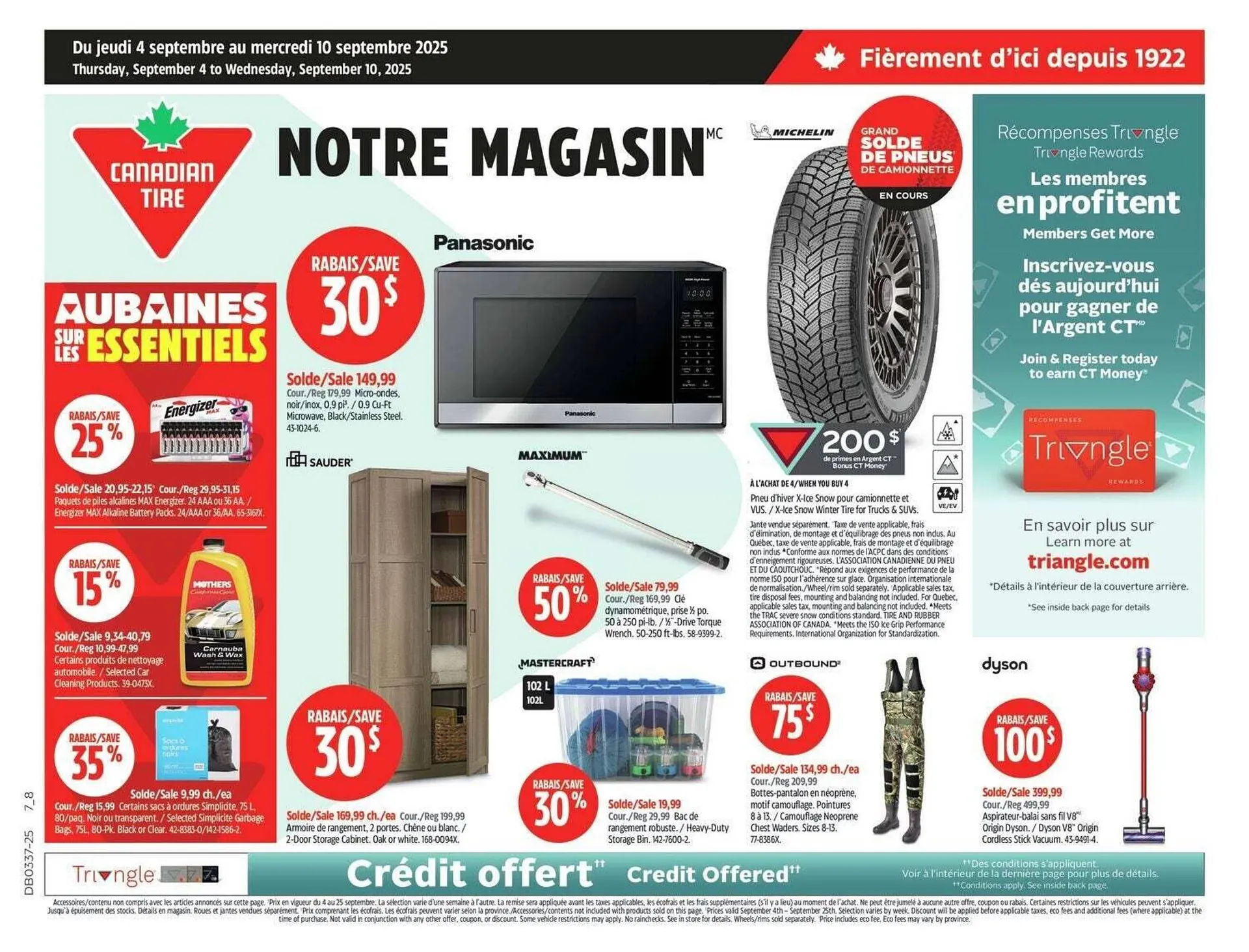 Canadian Tire flyer from September 2 to September 8 2025 - flyer page 3