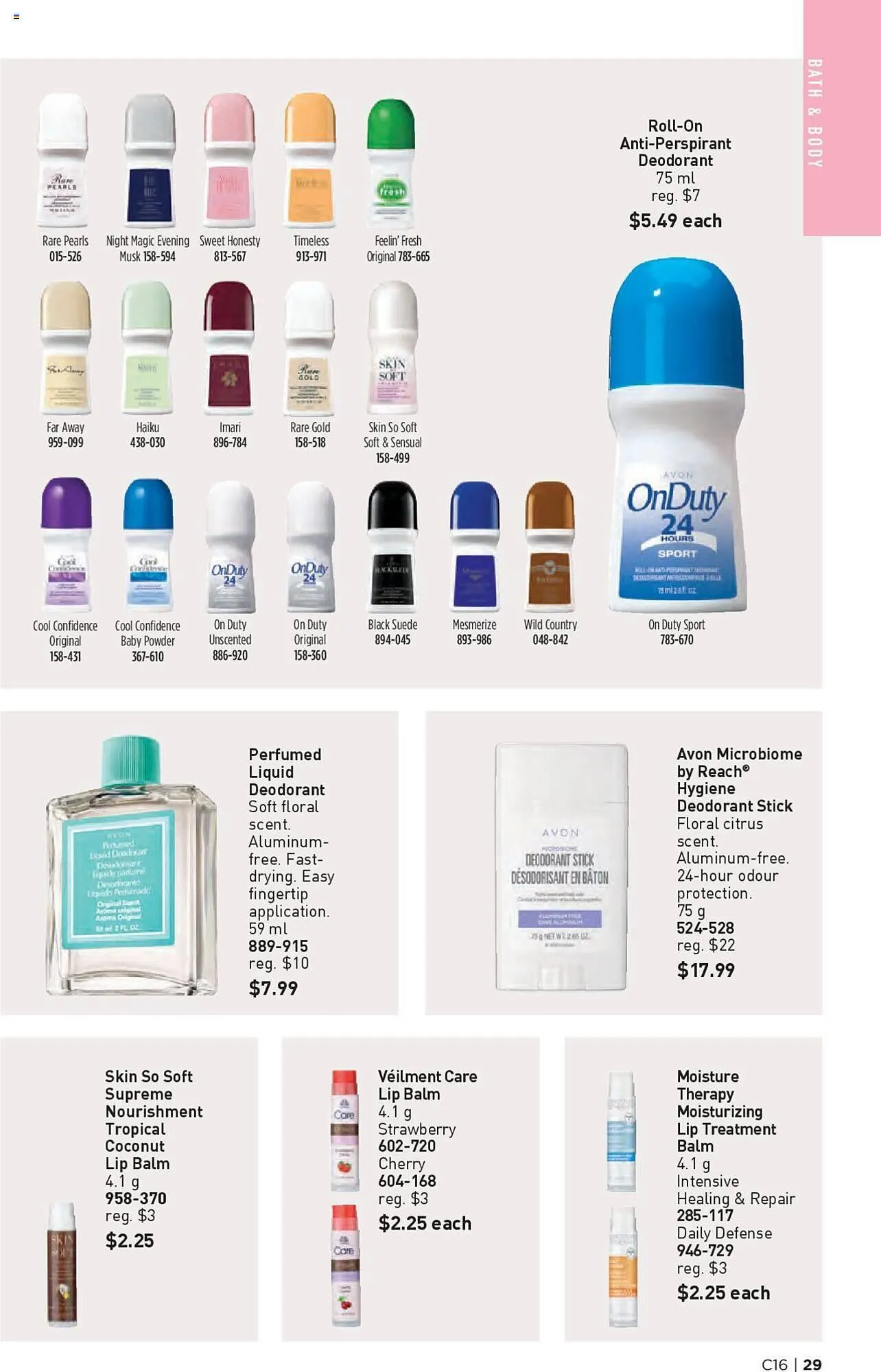 AVON flyer from August 1 to August 14 2024 - flyer page 29