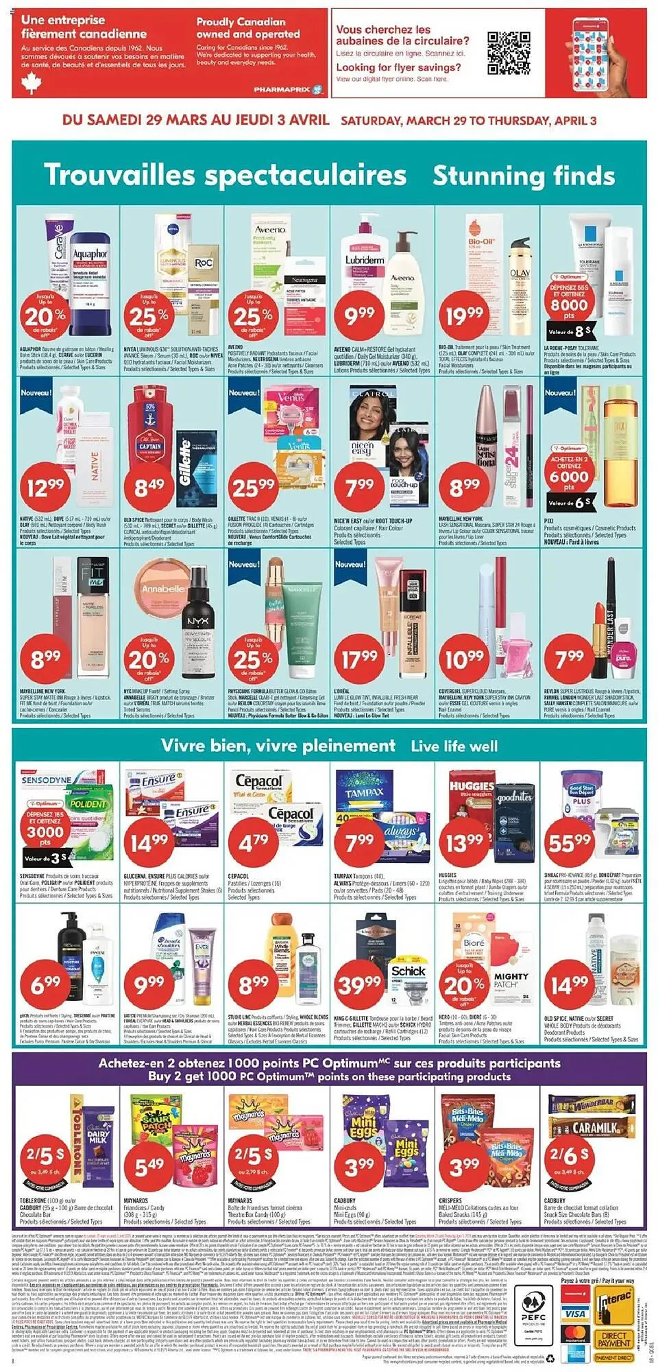 Pharmaprix flyer from March 29 to April 3 2025 - flyer page 15