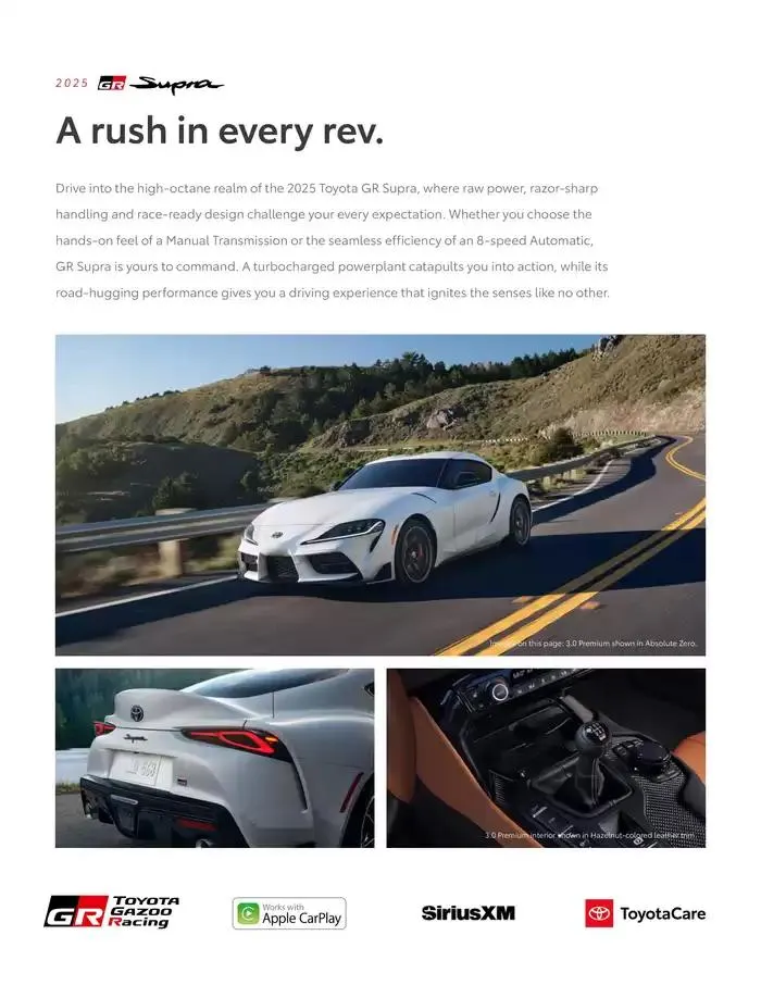 Toyota GR Supra from February 11 to February 11 2026 - flyer page 2