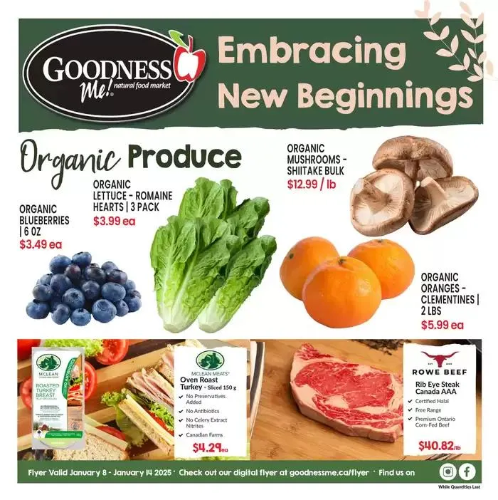 Embracing New Beginnings from January 8 to January 14 2025 - flyer page 1