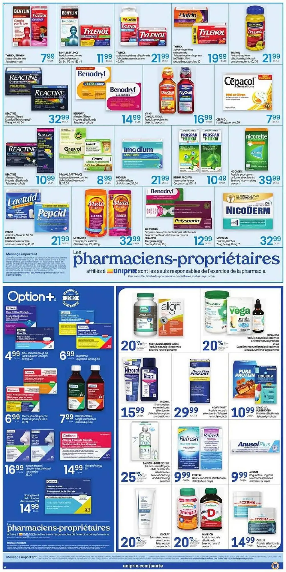 Uniprix flyer from March 19 to March 26 2026 - flyer page 5