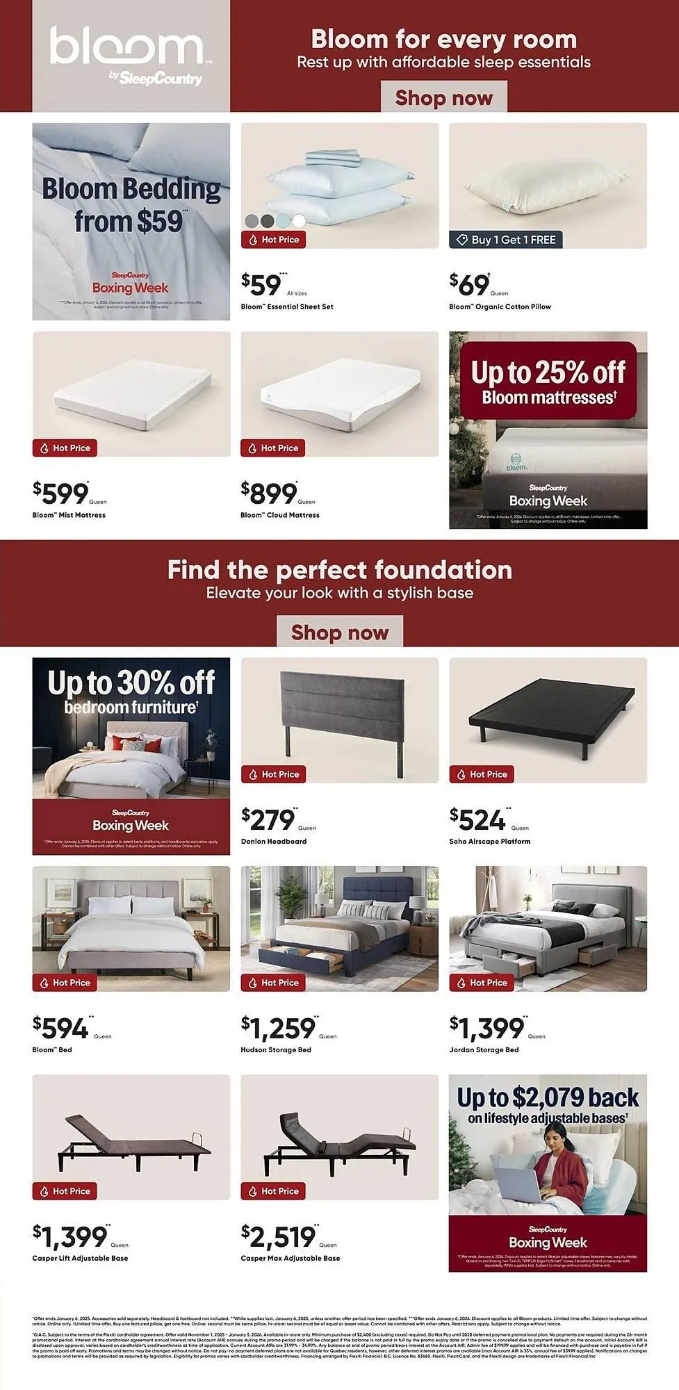 Sleep Country flyer from December 23 to December 28 2025 - flyer page 4