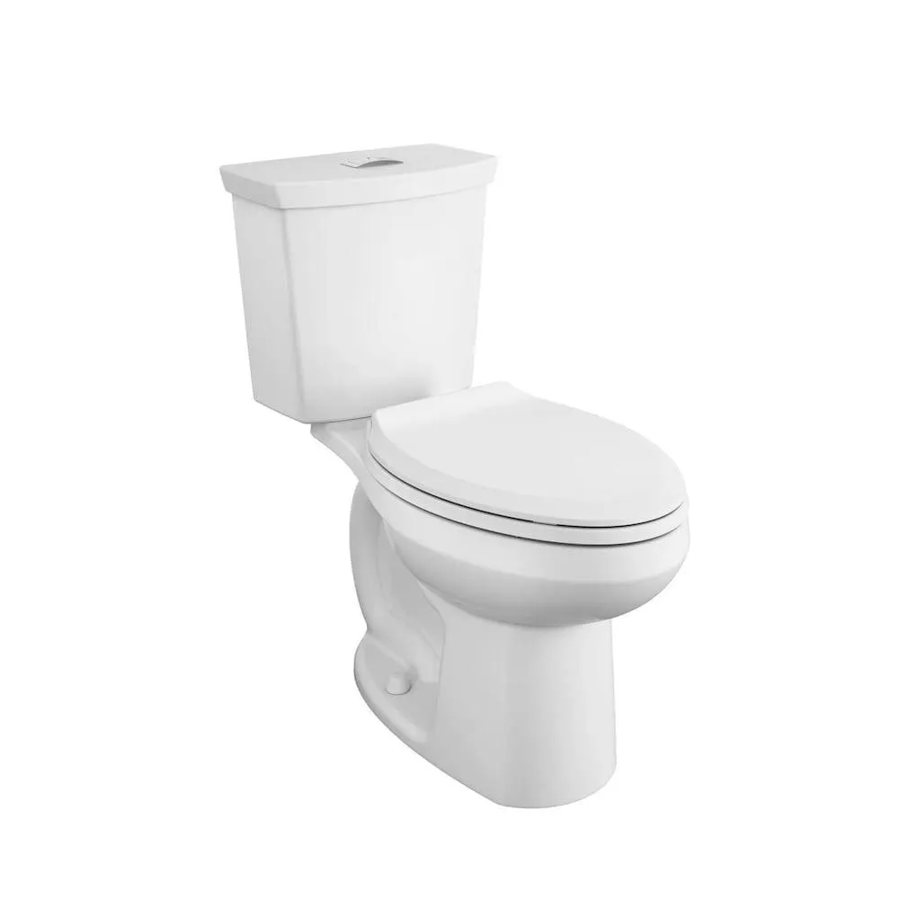 Cadet 3 3.8/6.0L Dual Flush Right Height Elongated 2-Piece Toilet in White with Lined Tank