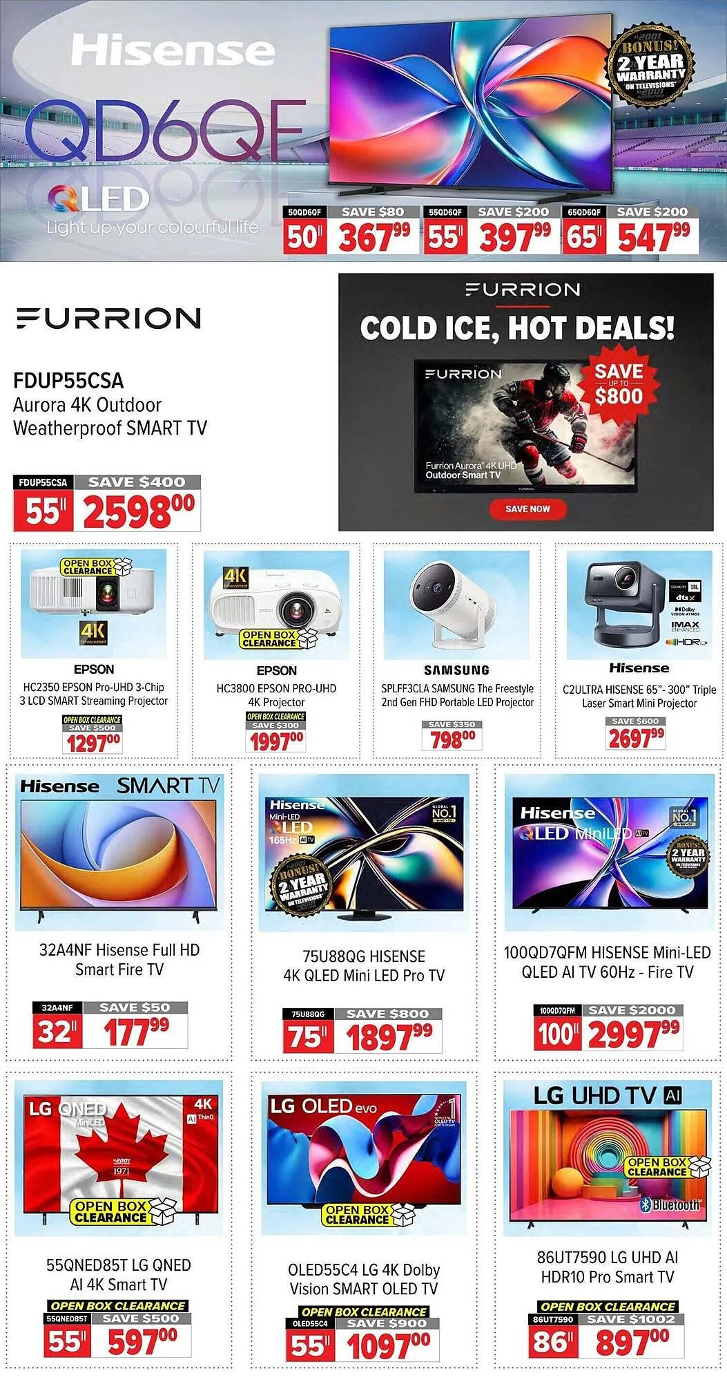 2001 Audio Video flyer from February 20 to February 27 2026 - flyer page 2