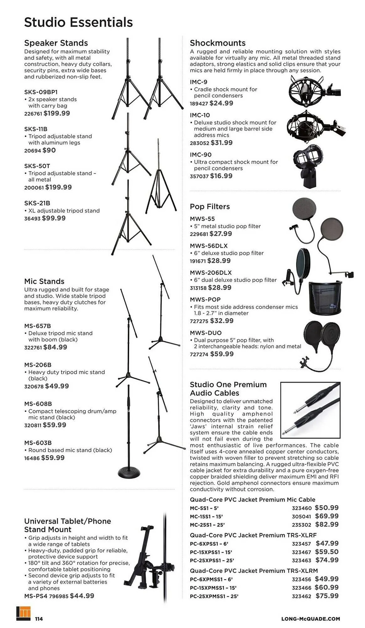 Long & McQuade flyer from October 9 to October 31 2025 - flyer page 114