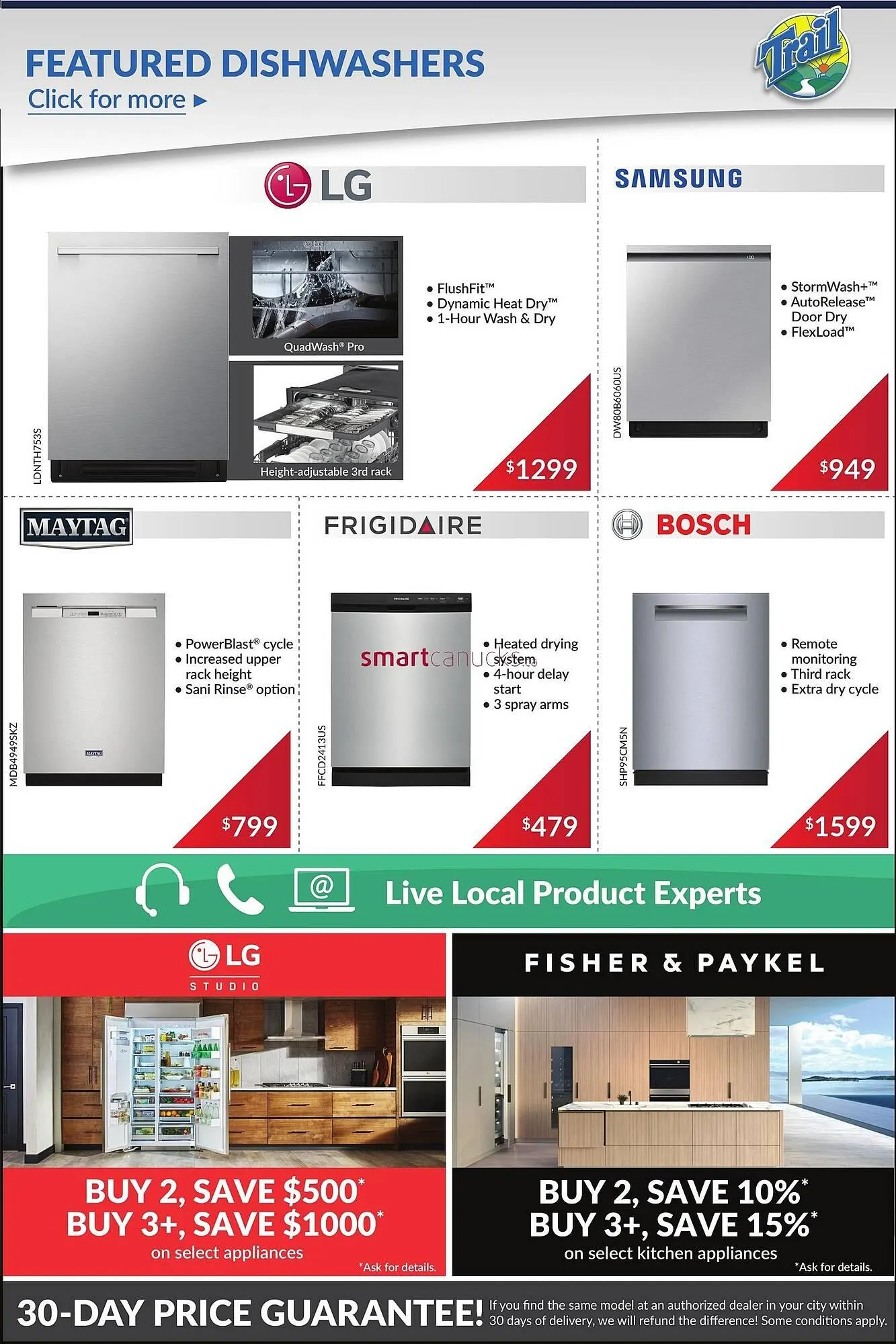 Trail Appliances flyer from March 19 to March 25 2026 - flyer page 6