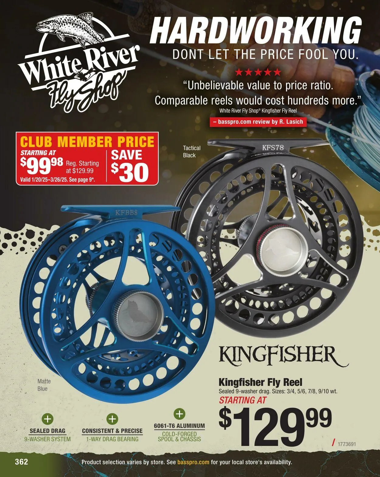 Bass Pro Current flyer from April 7 to April 21 2025 - flyer page 362