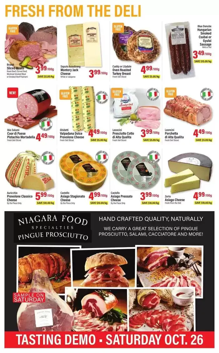 Commisso's Fresh Foods weeky flyer from October 25 to October 31 2024 - flyer page 6