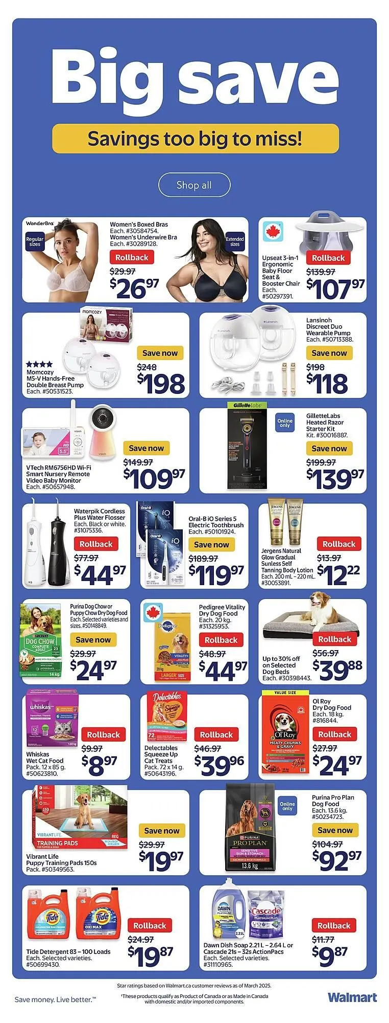 Walmart flyer from July 11 to July 18 2025 - flyer page 9