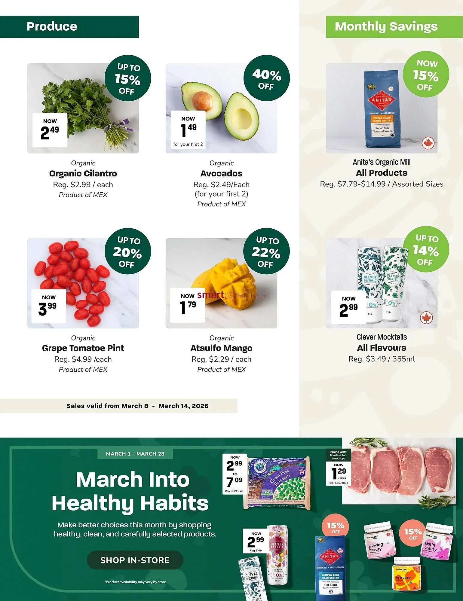 Blush Lane Organics flyer from March 8 to March 14 2026 - flyer page 2
