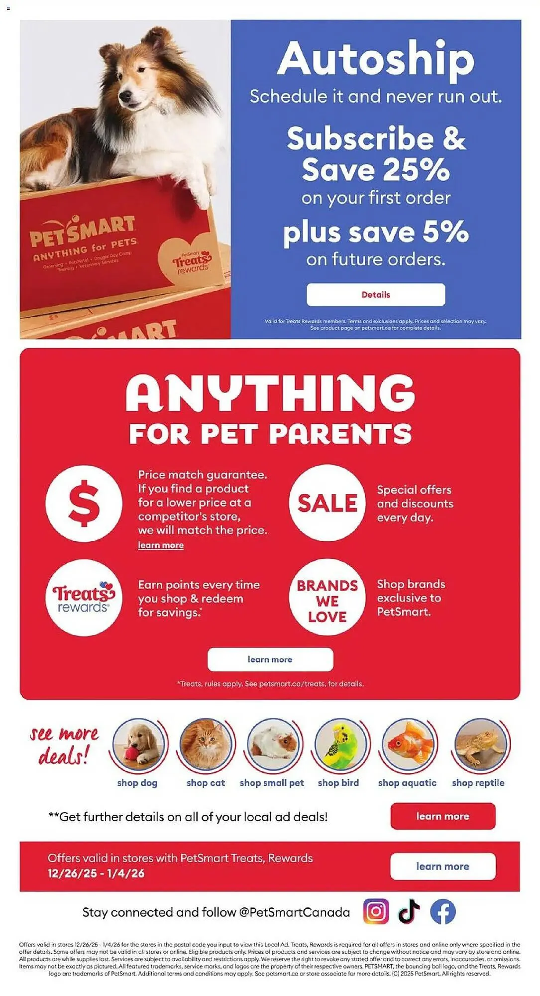 Petsmart flyer from December 26 to January 5 2026 - flyer page 6