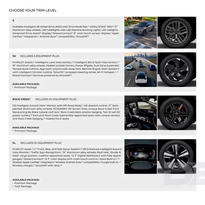 Nissan Rogue from February 26 to February 26 2026 - flyer page 19