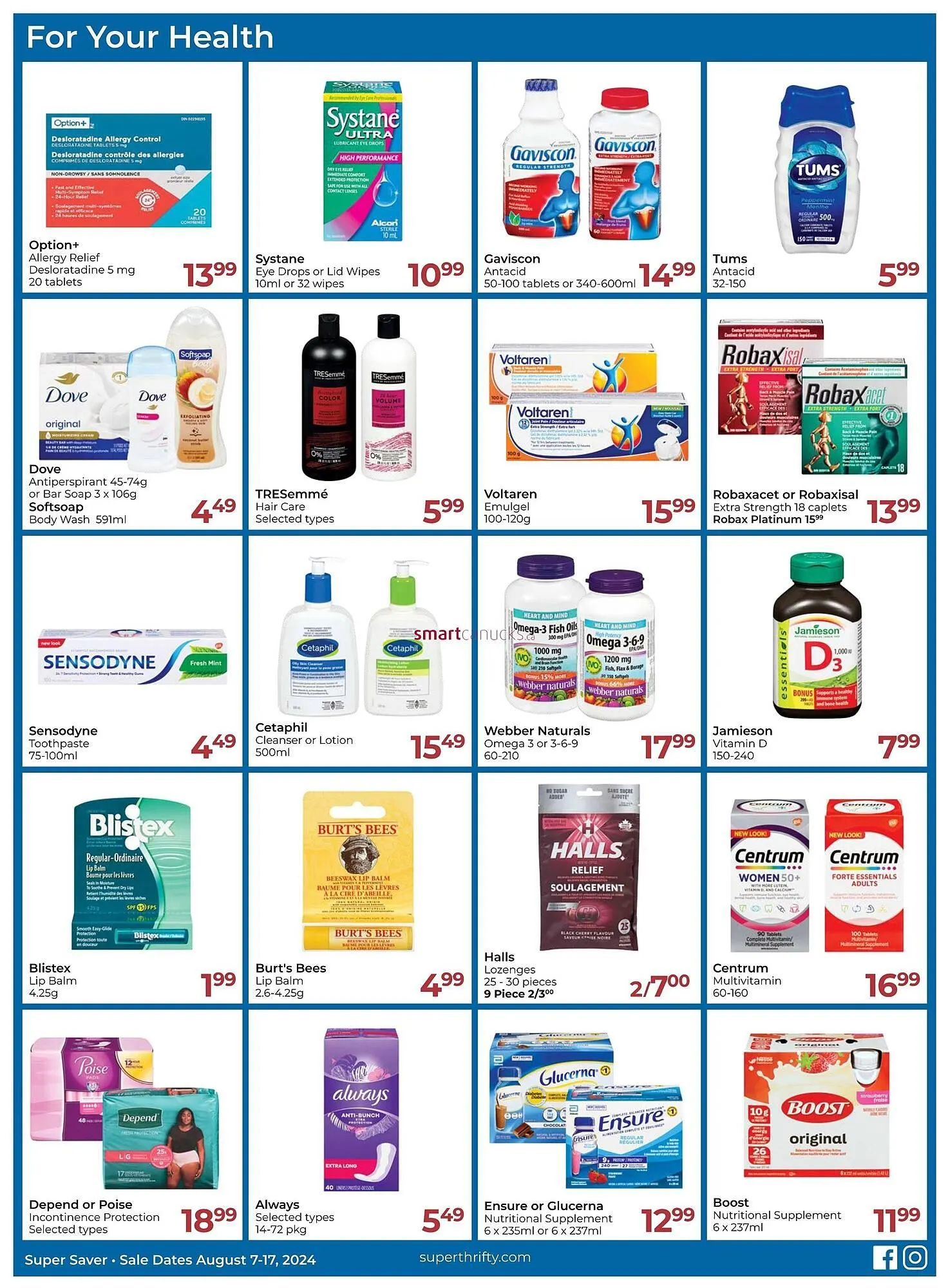 Super Thrifty flyer from August 7 to August 13 2024 - flyer page 3