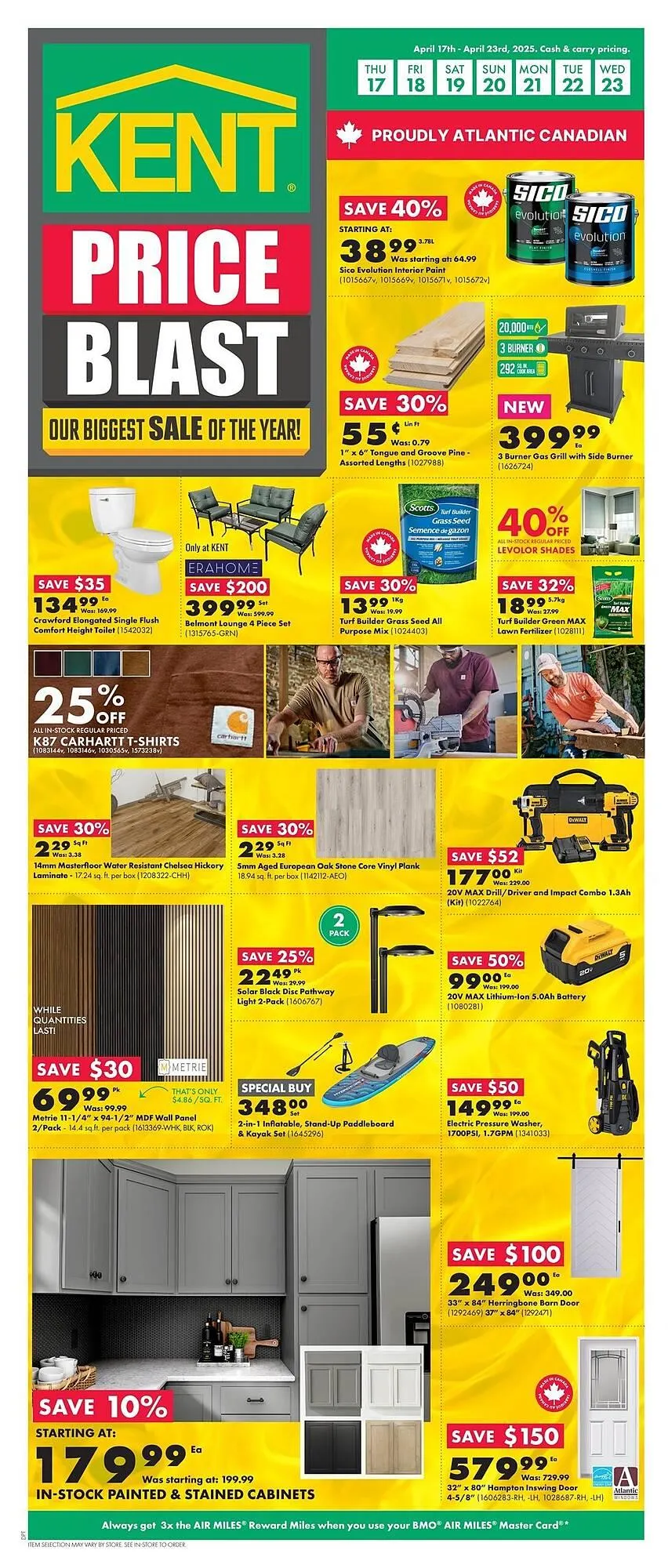 Kent flyer from April 18 to April 24 2025 - flyer page 1