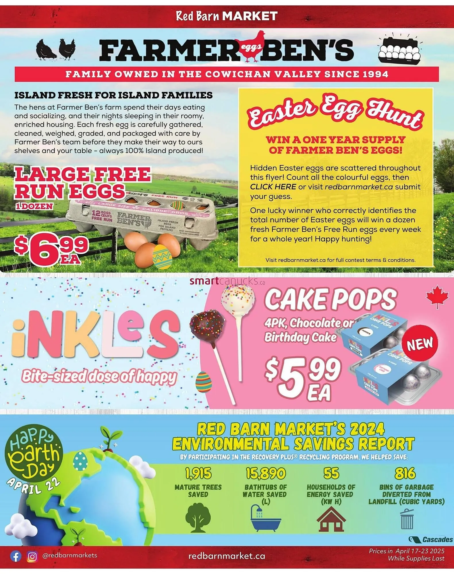 Red Barn Market flyer from April 17 to April 30 2025 - flyer page 7