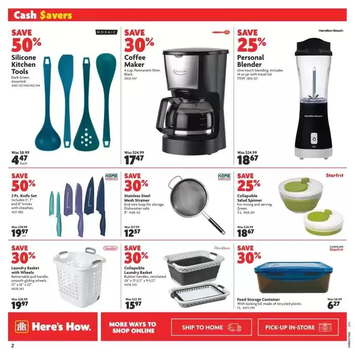 Exclusive bargains from January 9 to January 22 2025 - flyer page 3