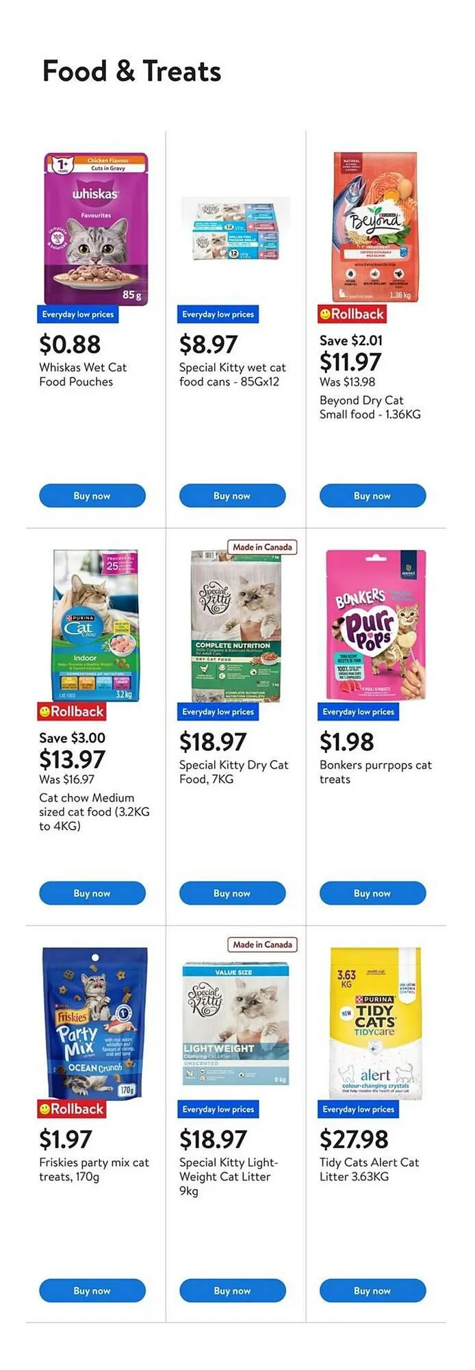 Walmart flyer from August 21 to September 3 2025 - flyer page 4