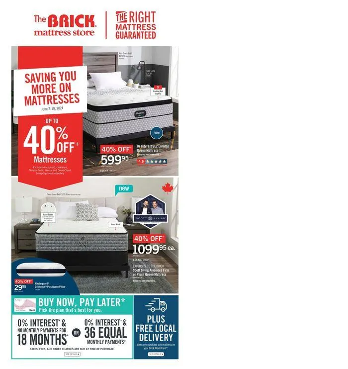 Brick Mattress Store from June 7 to June 19 2024 - flyer page 3