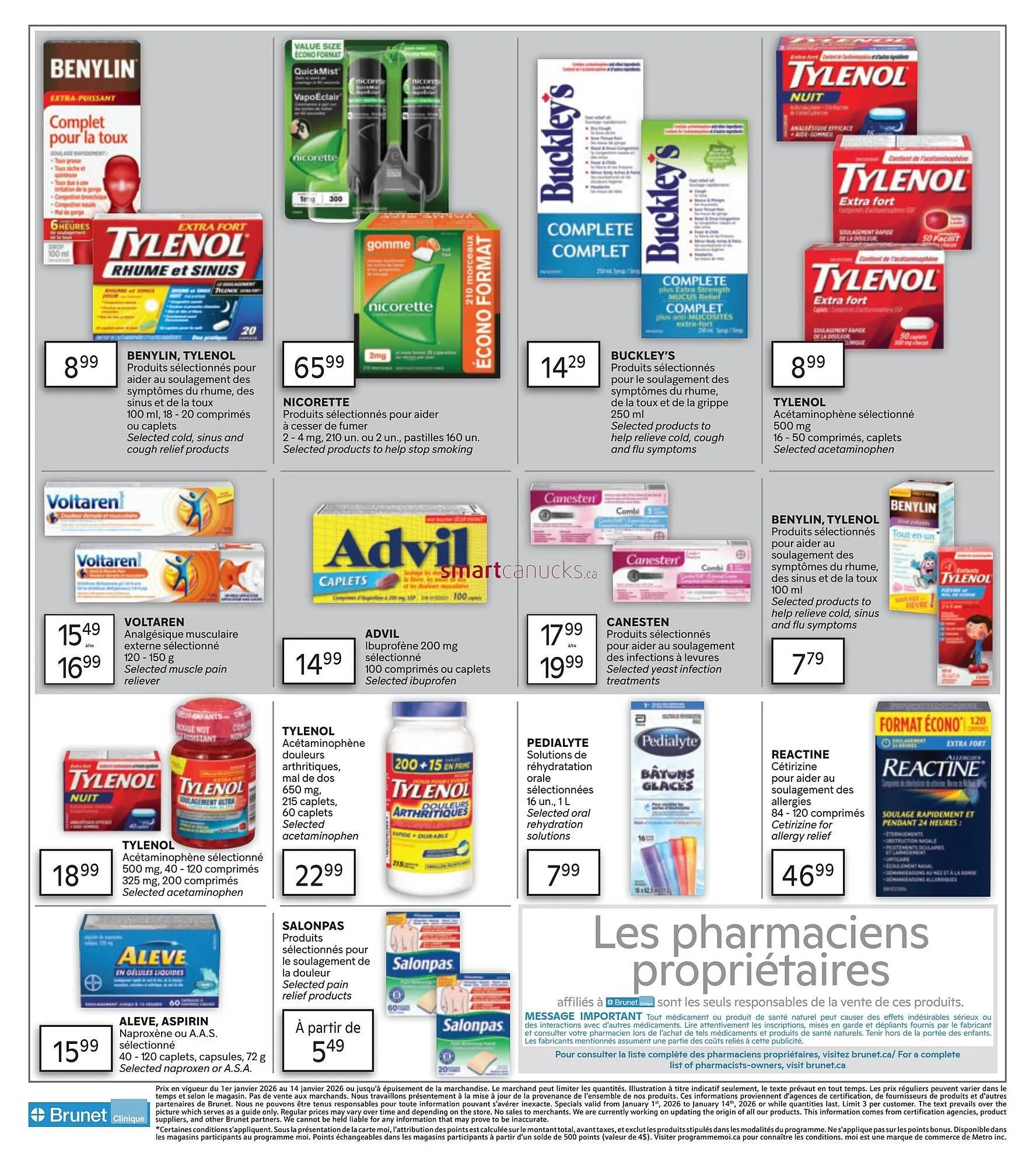 Brunet flyer from January 1 to January 14 2026 - flyer page 4