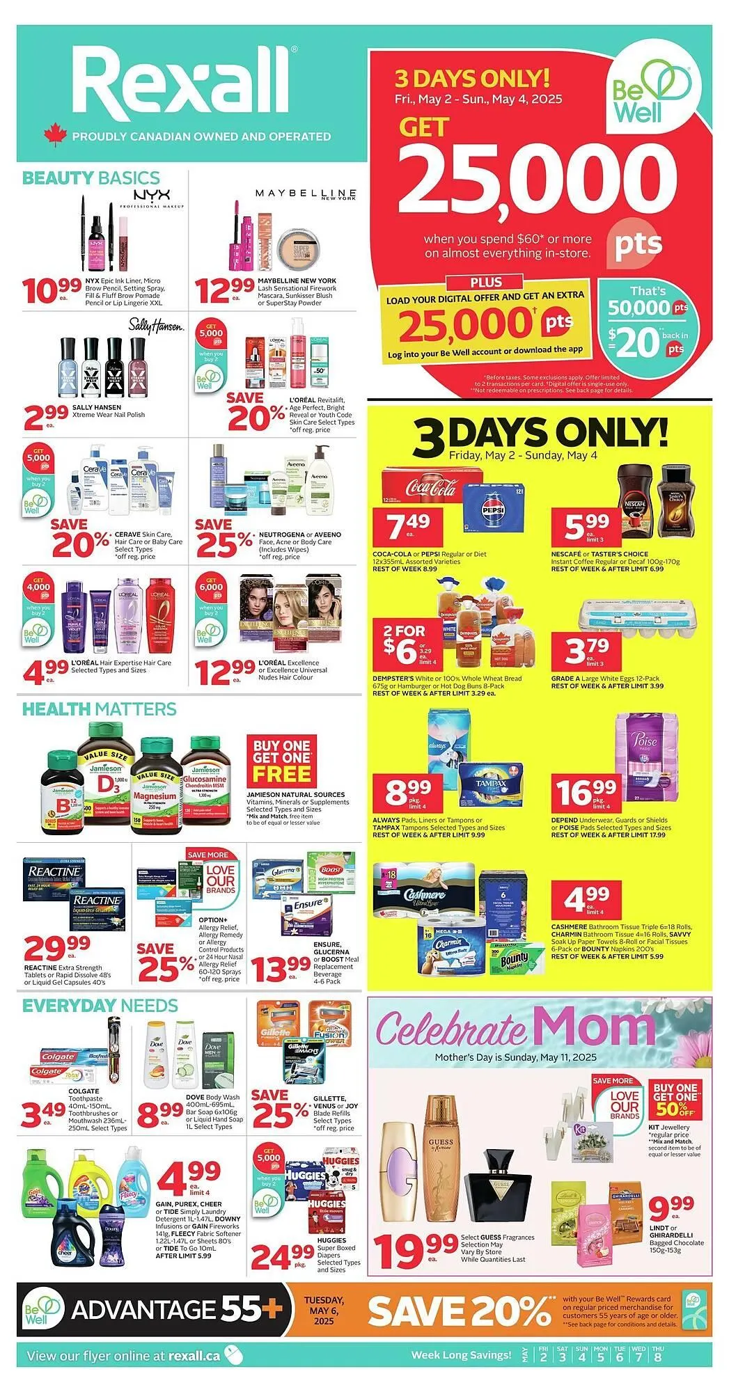 Rexall flyer from May 1 to May 8 2025 - flyer page 2