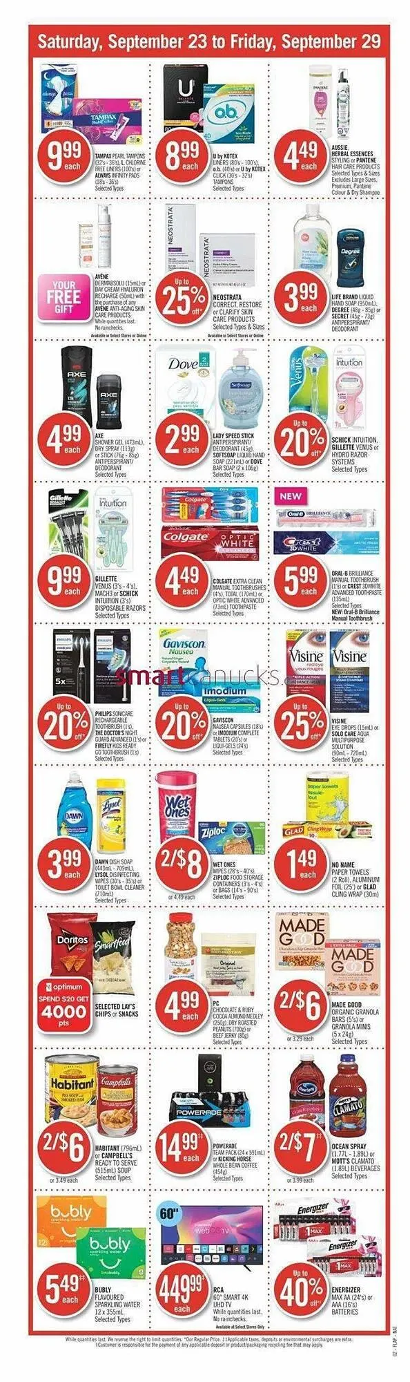 Shoppers Drug Mart flyer from January 23 to January 29 2026 - flyer page 3