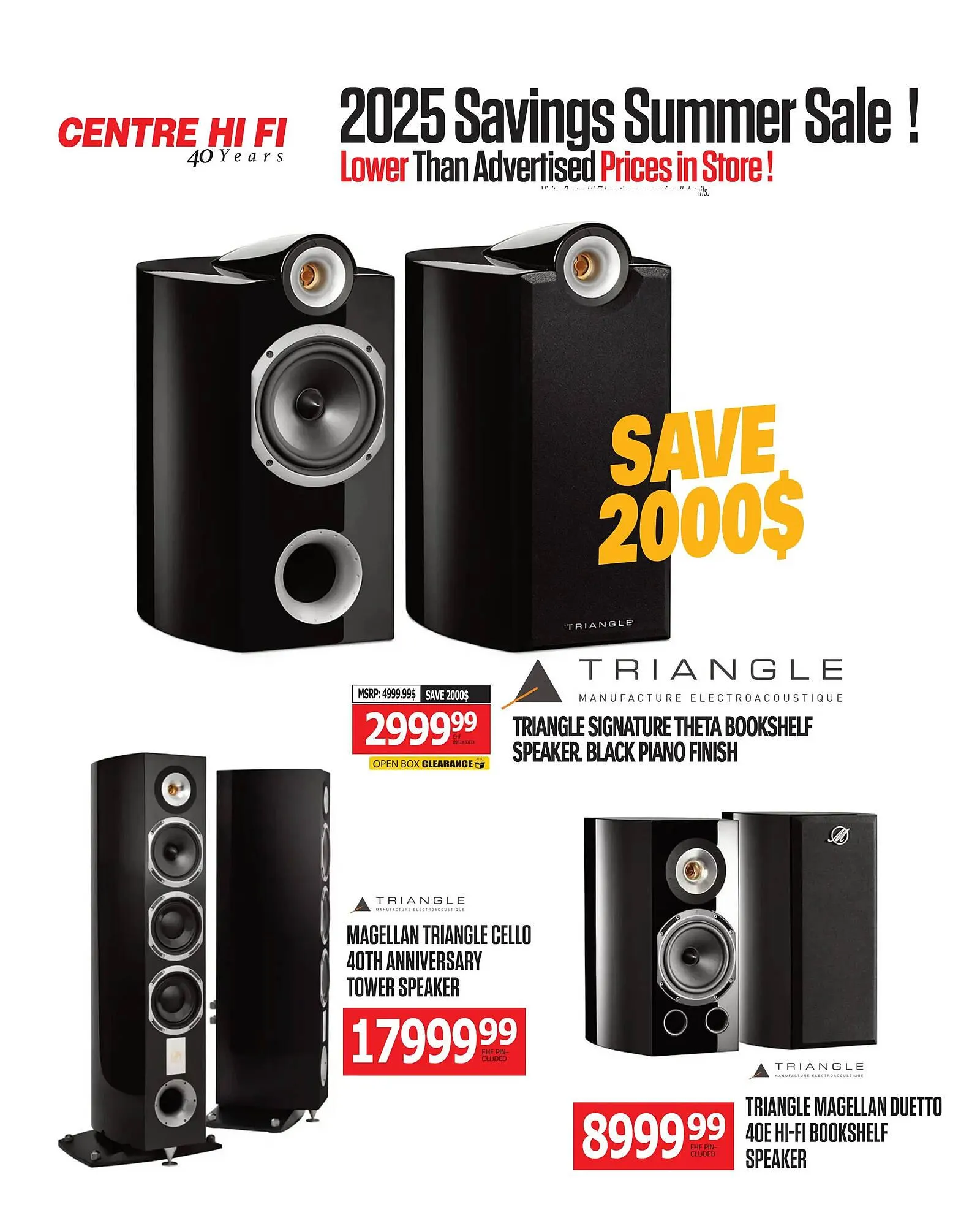 Centre Hi-Fi flyer from July 18 to July 24 2025 - flyer page 46