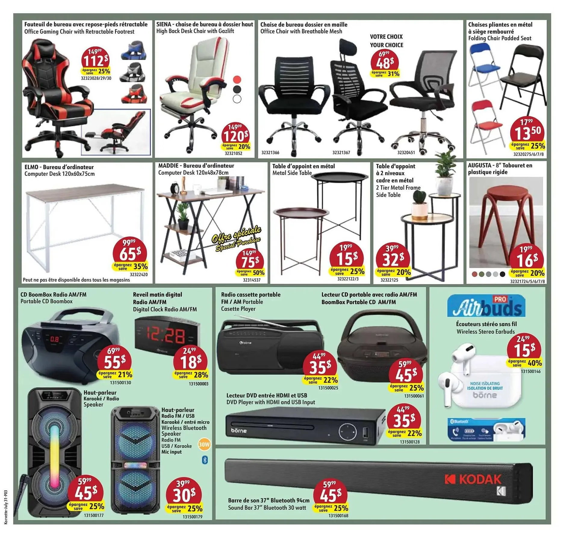 Korvette flyer from July 31 to August 6 2025 - flyer page 3