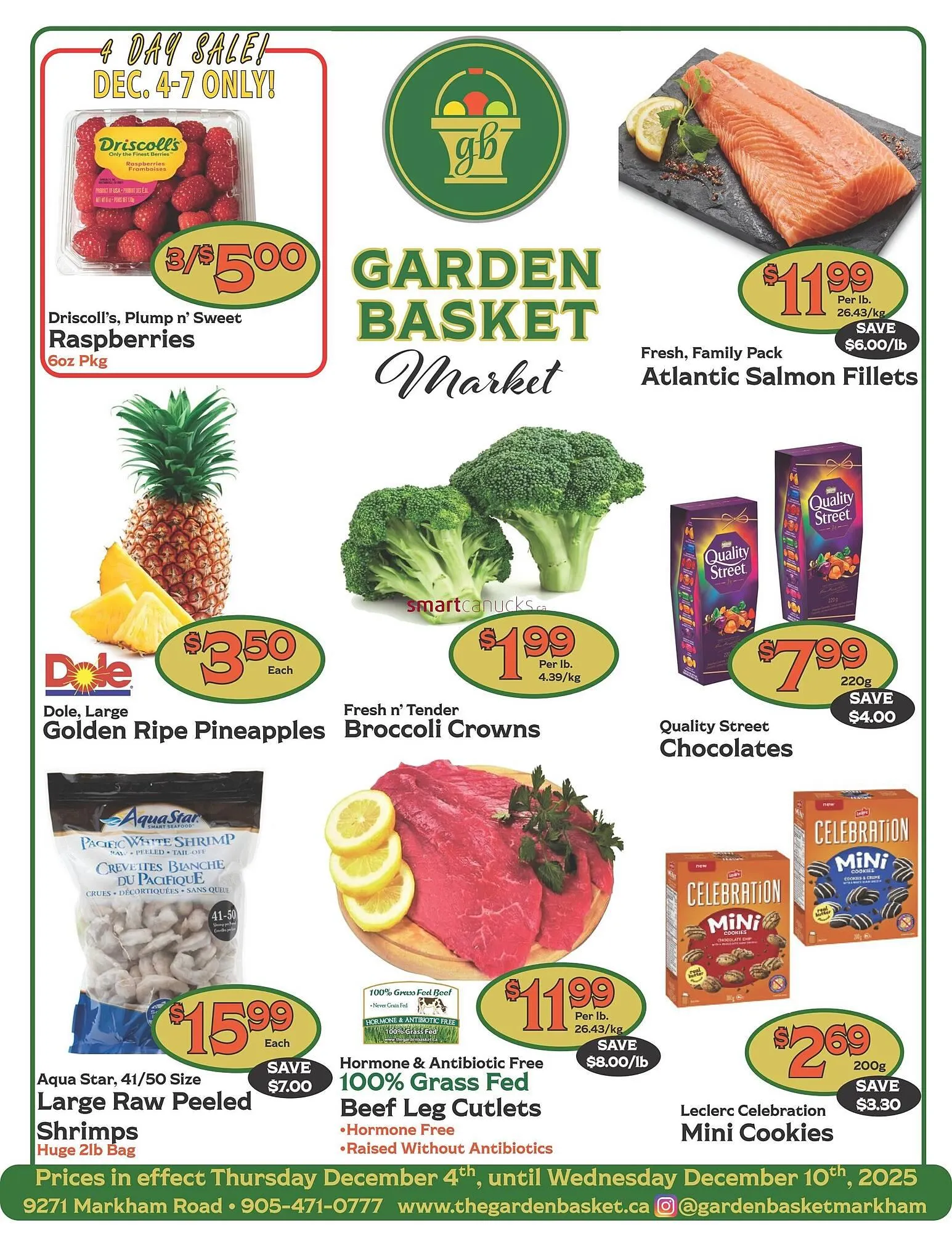 The Garden Basket flyer from December 3 to December 9 2025 - flyer page 1