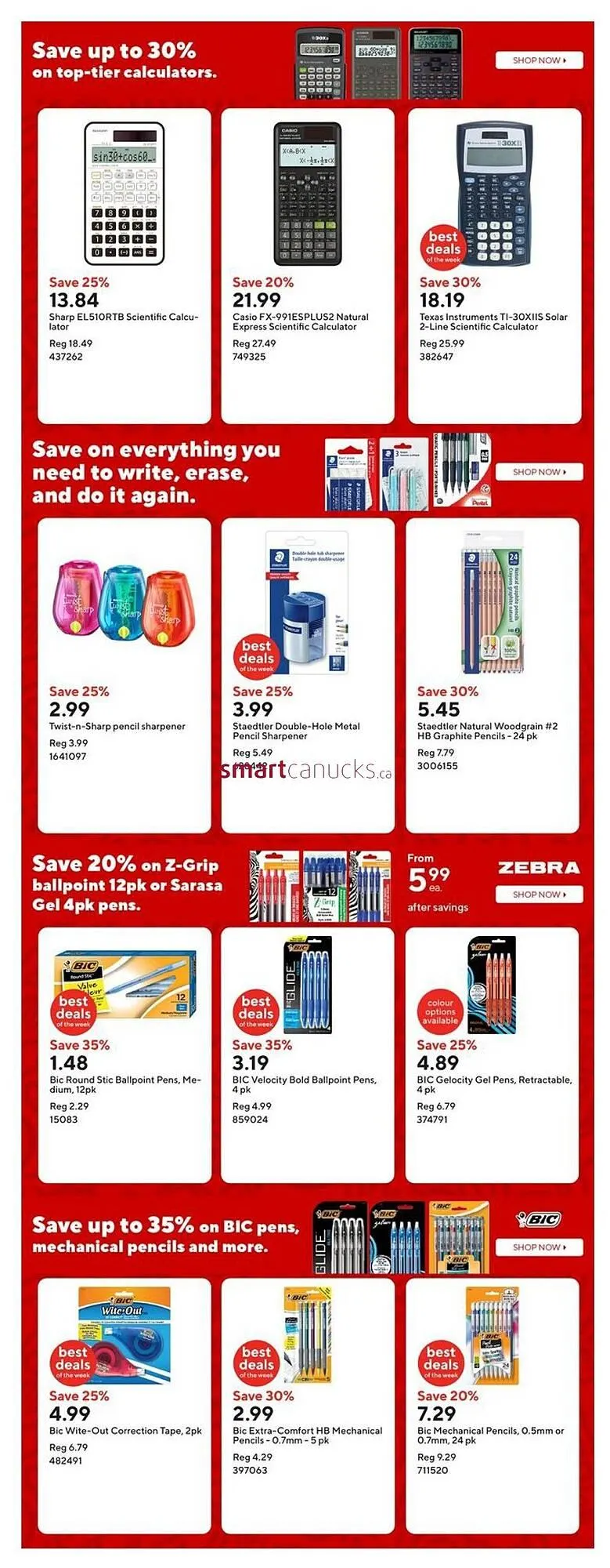 Staples flyer from August 22 to August 28 2025 - flyer page 9