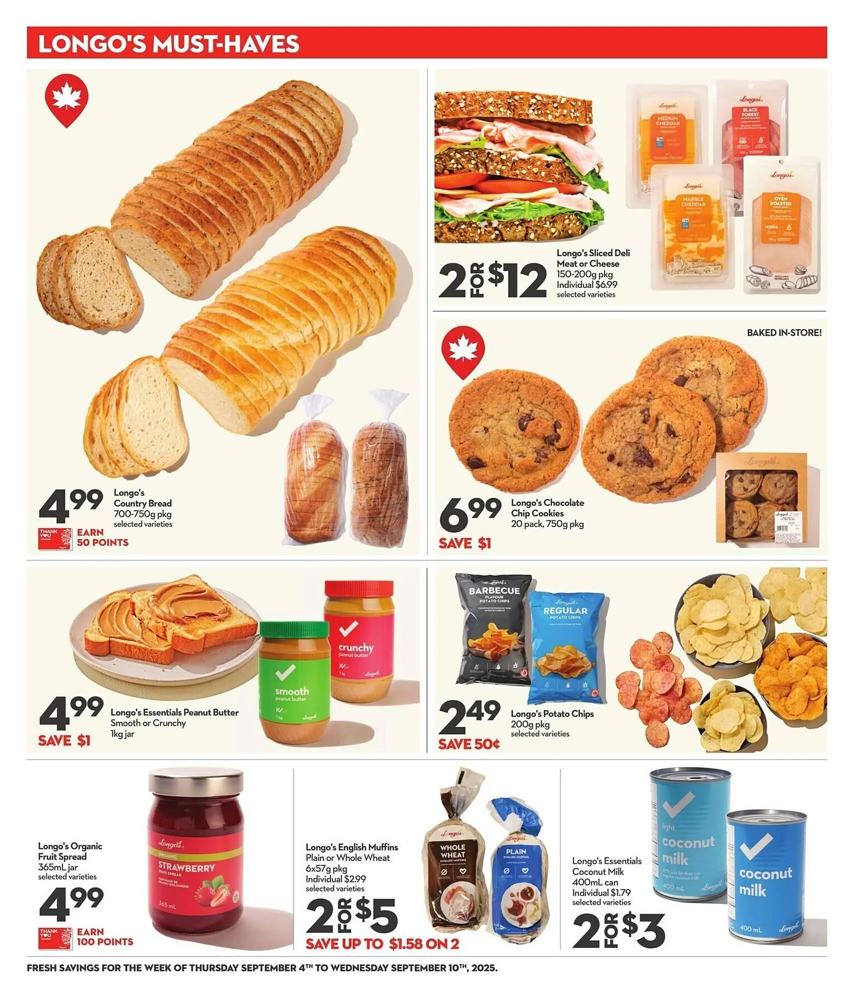 Longo's flyer from September 4 to September 11 2025 - flyer page 9