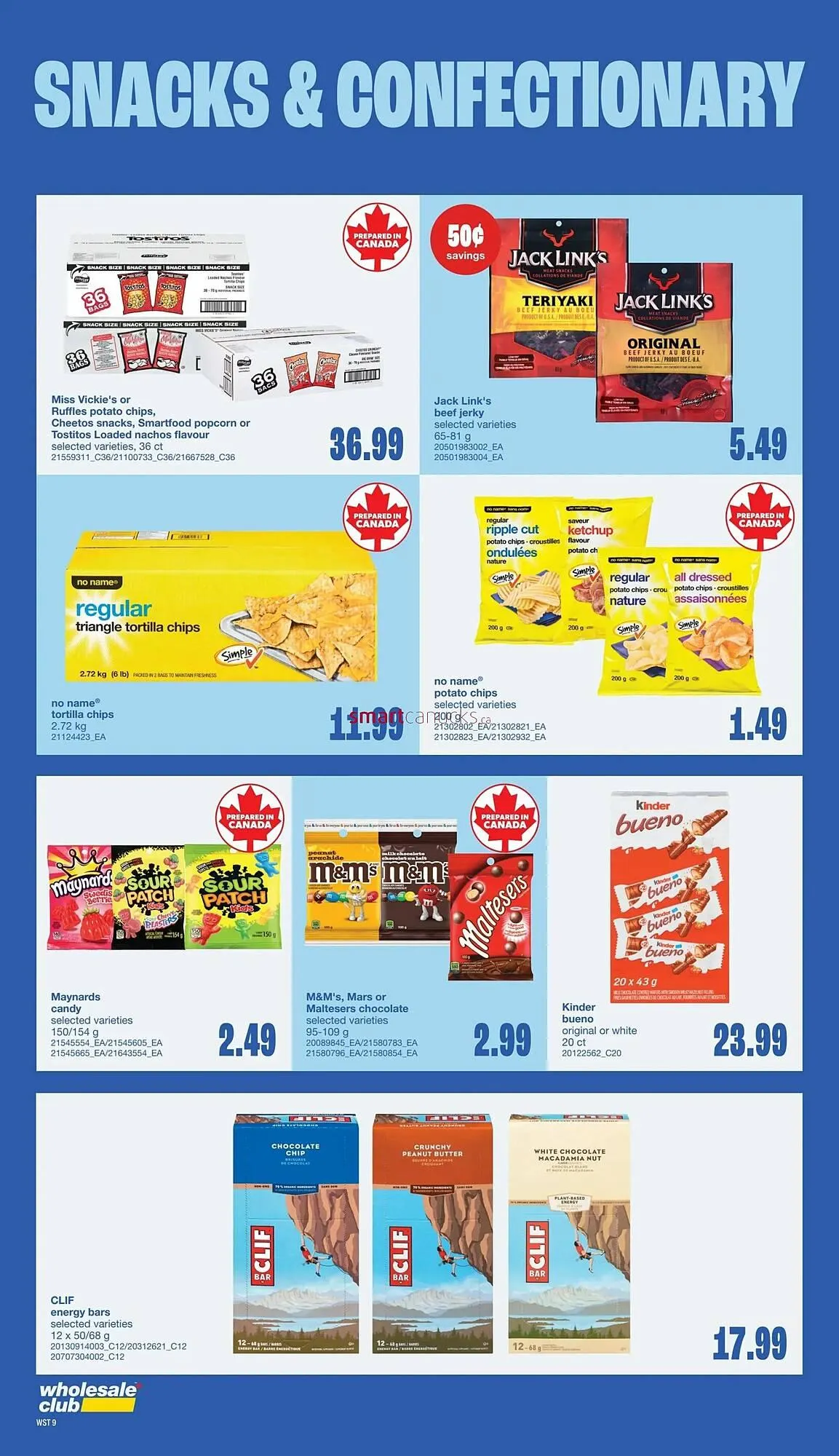 Wholesale Club flyer from January 1 to January 28 2026 - flyer page 9