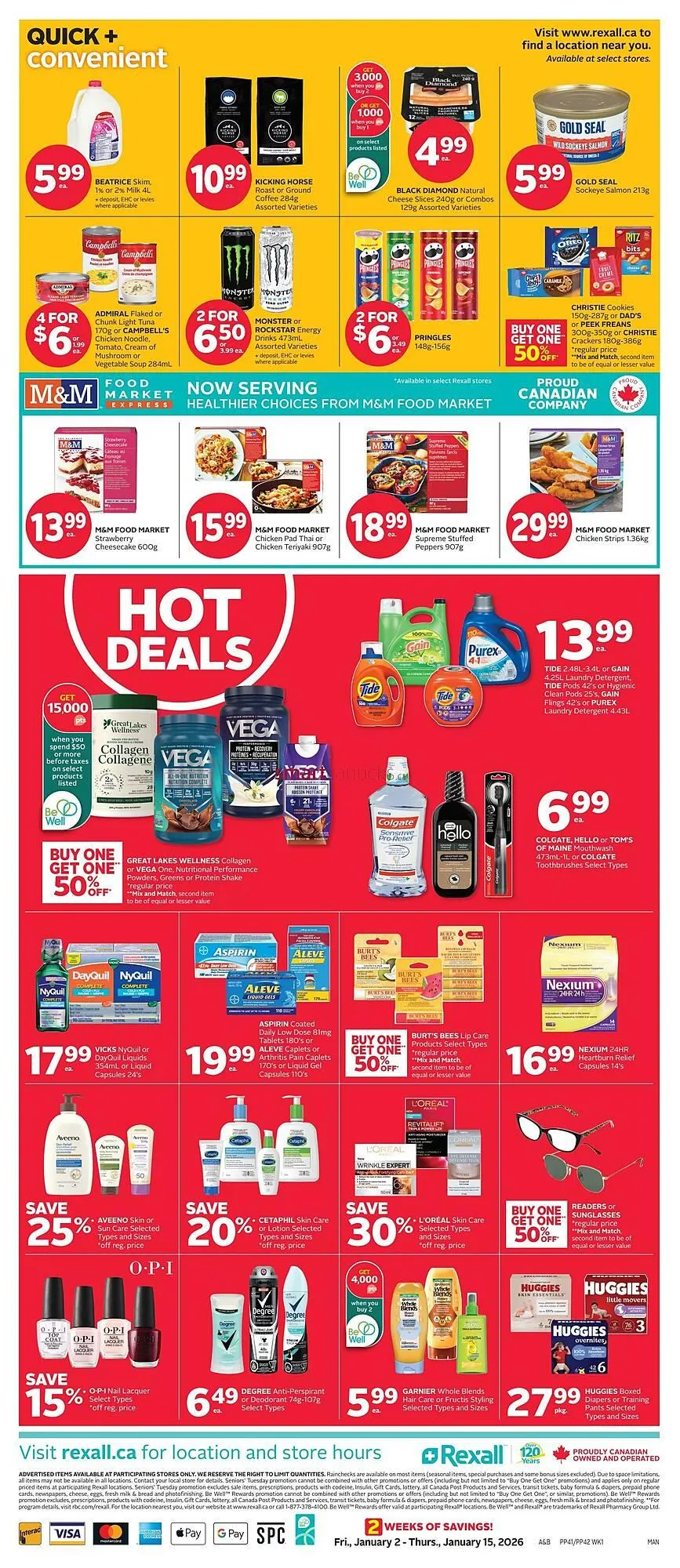 Rexall flyer from January 2 to January 15 2026 - flyer page 4