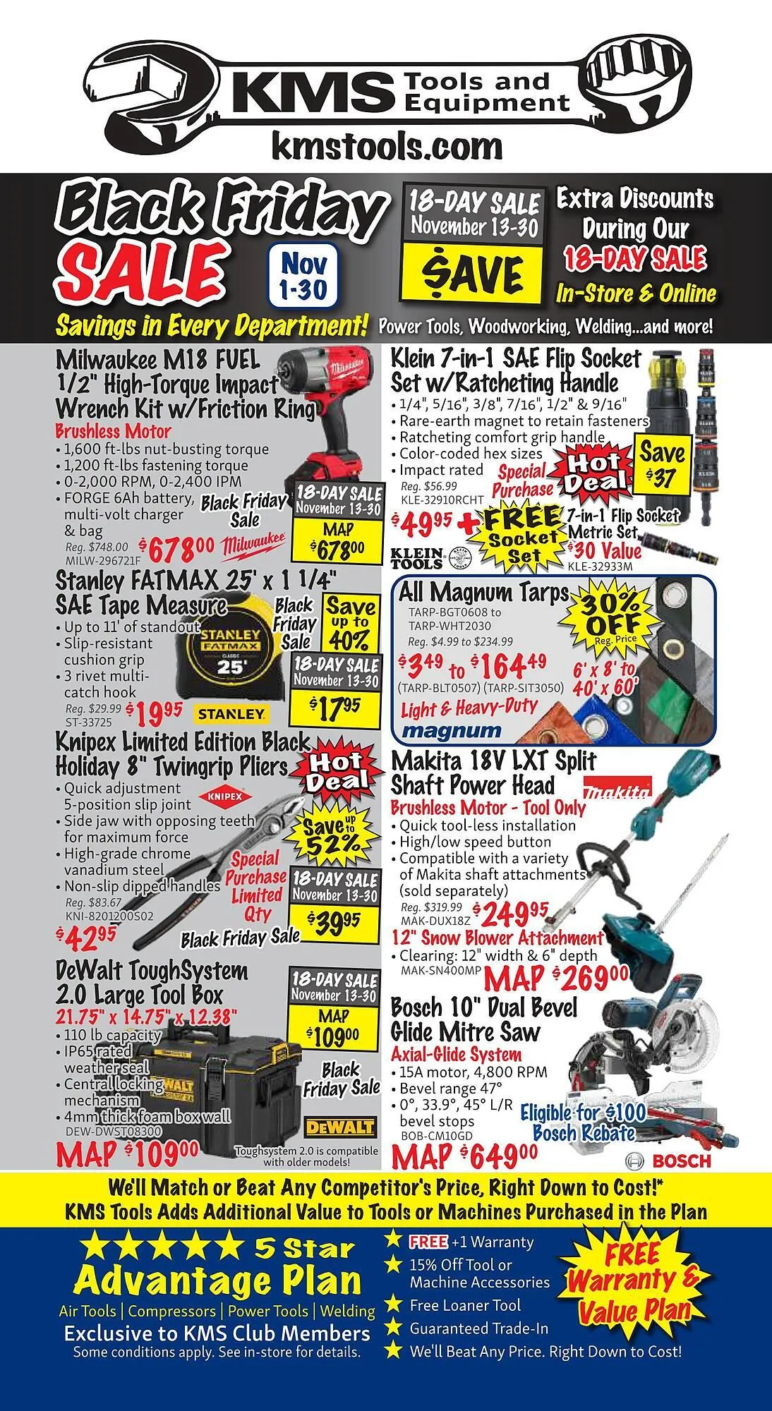 KMS Tools flyer from November 1 to November 30 2025 - flyer page 48