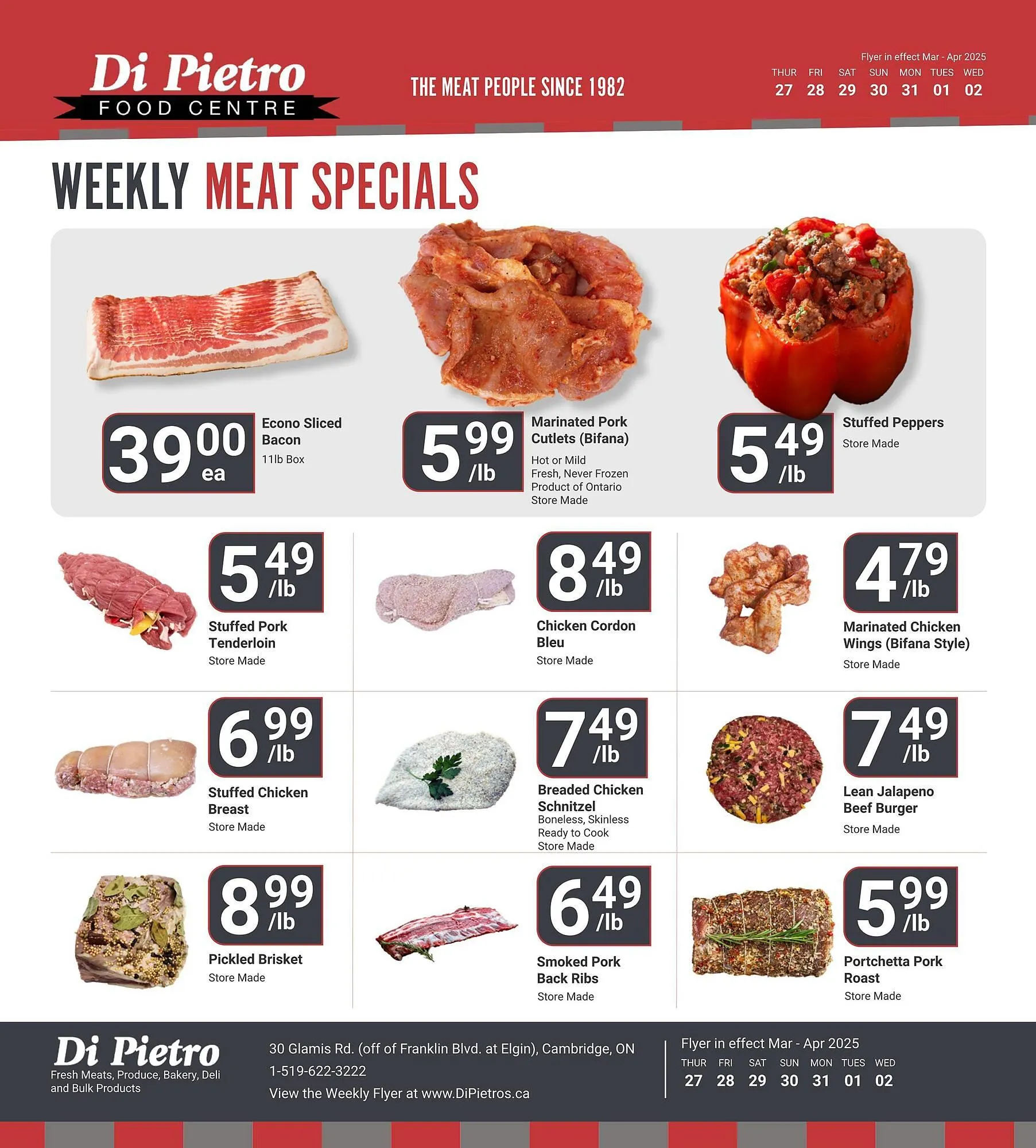 Di Pietro flyer from March 27 to April 3 2025 - flyer page 3