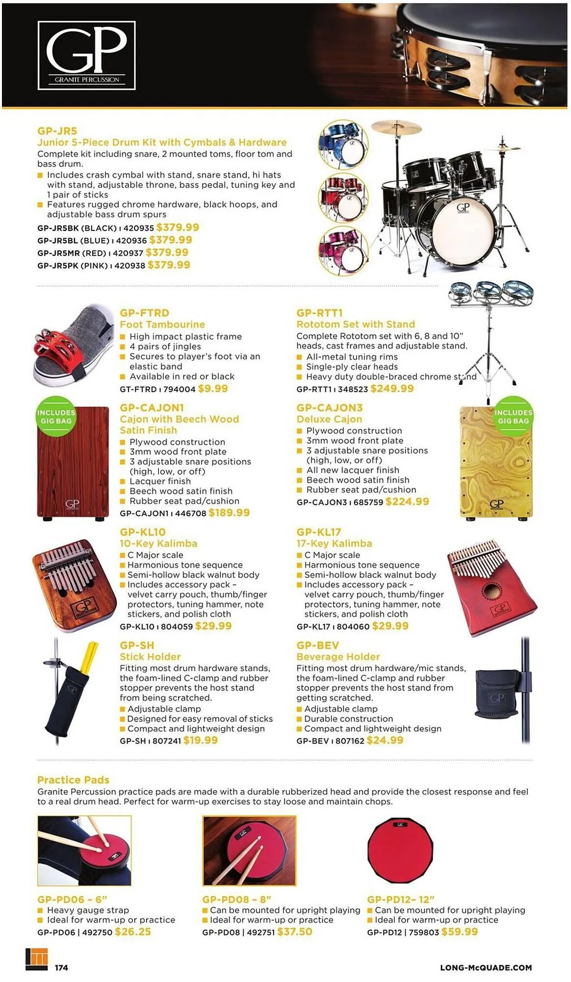 Long & McQuade flyer from October 9 to October 31 2025 - flyer page 174